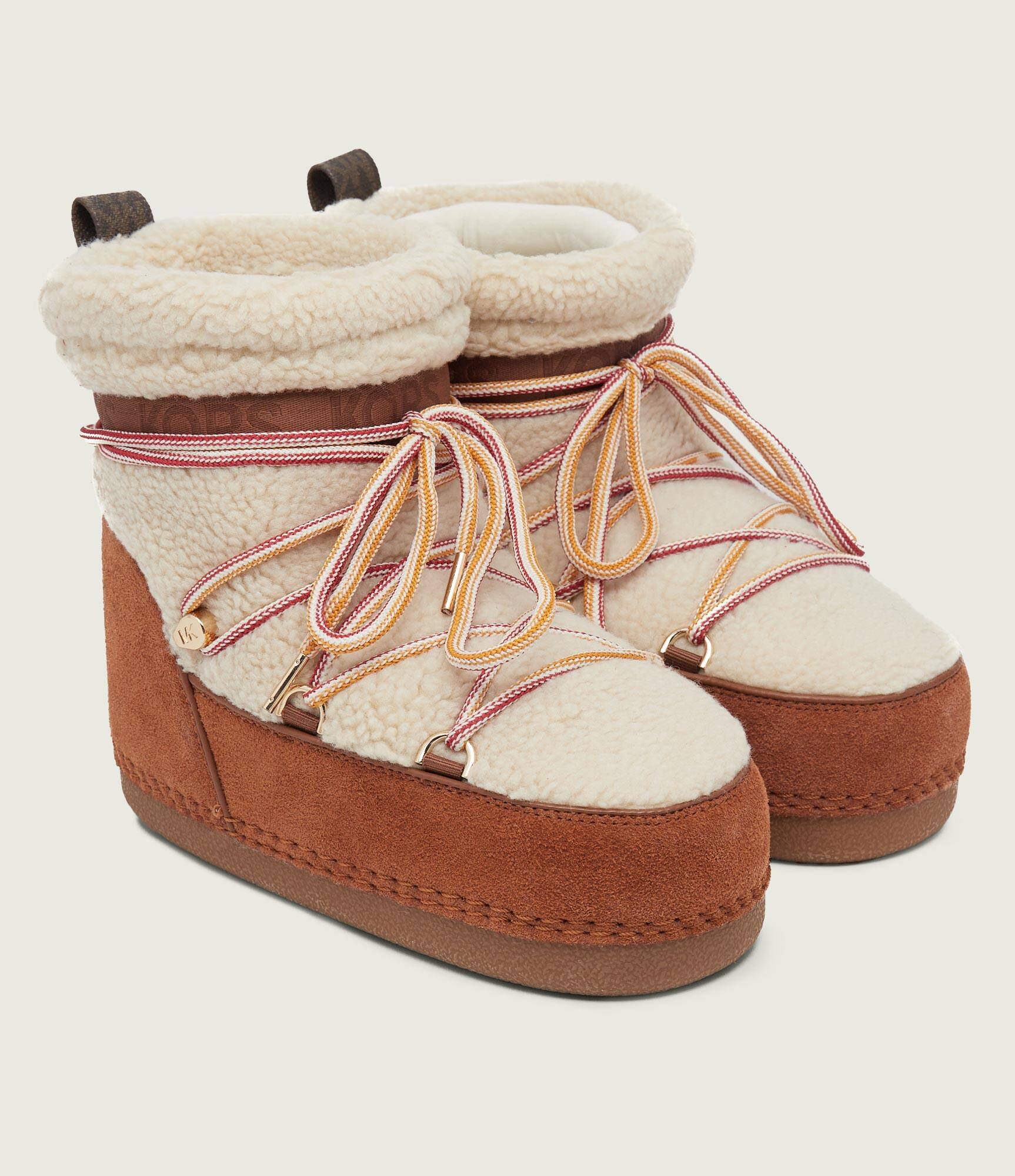 Michael Kors Bocanci Zelda | piele întoarsă | shearling