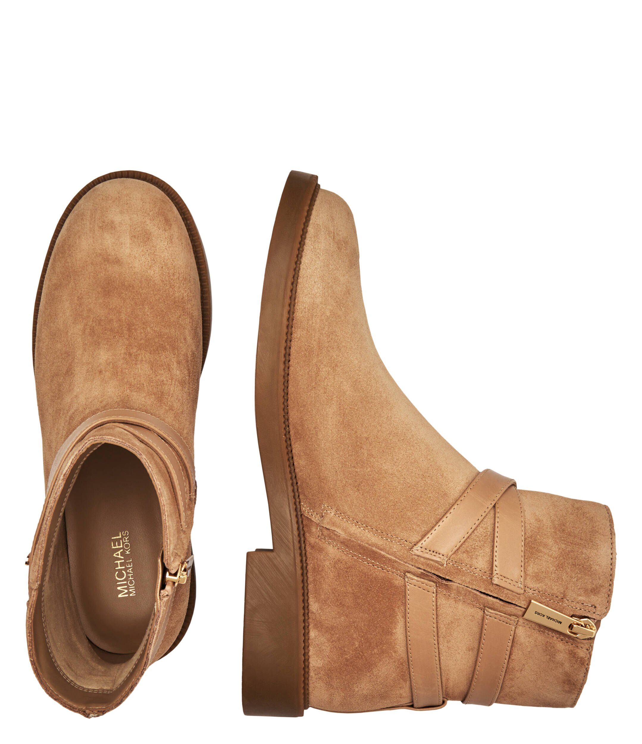 Michael Kors Botine Abigail | piele întoarsă
