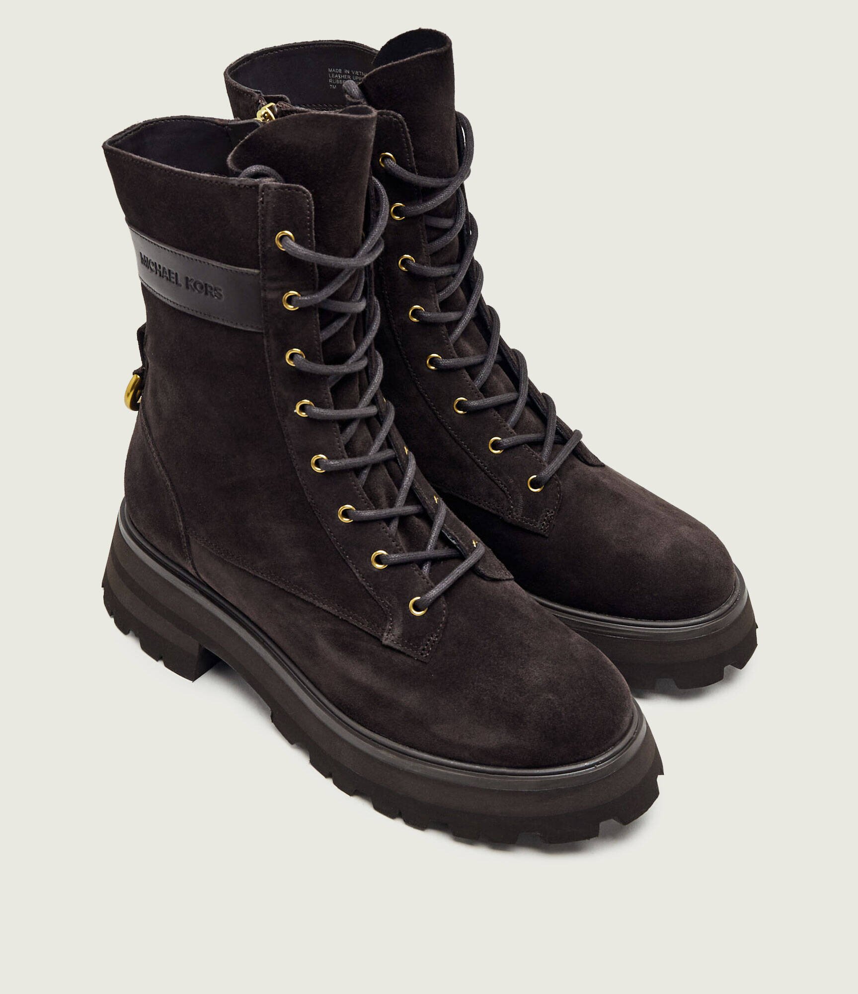 Michael Kors Botine Caleb | piele întoarsă