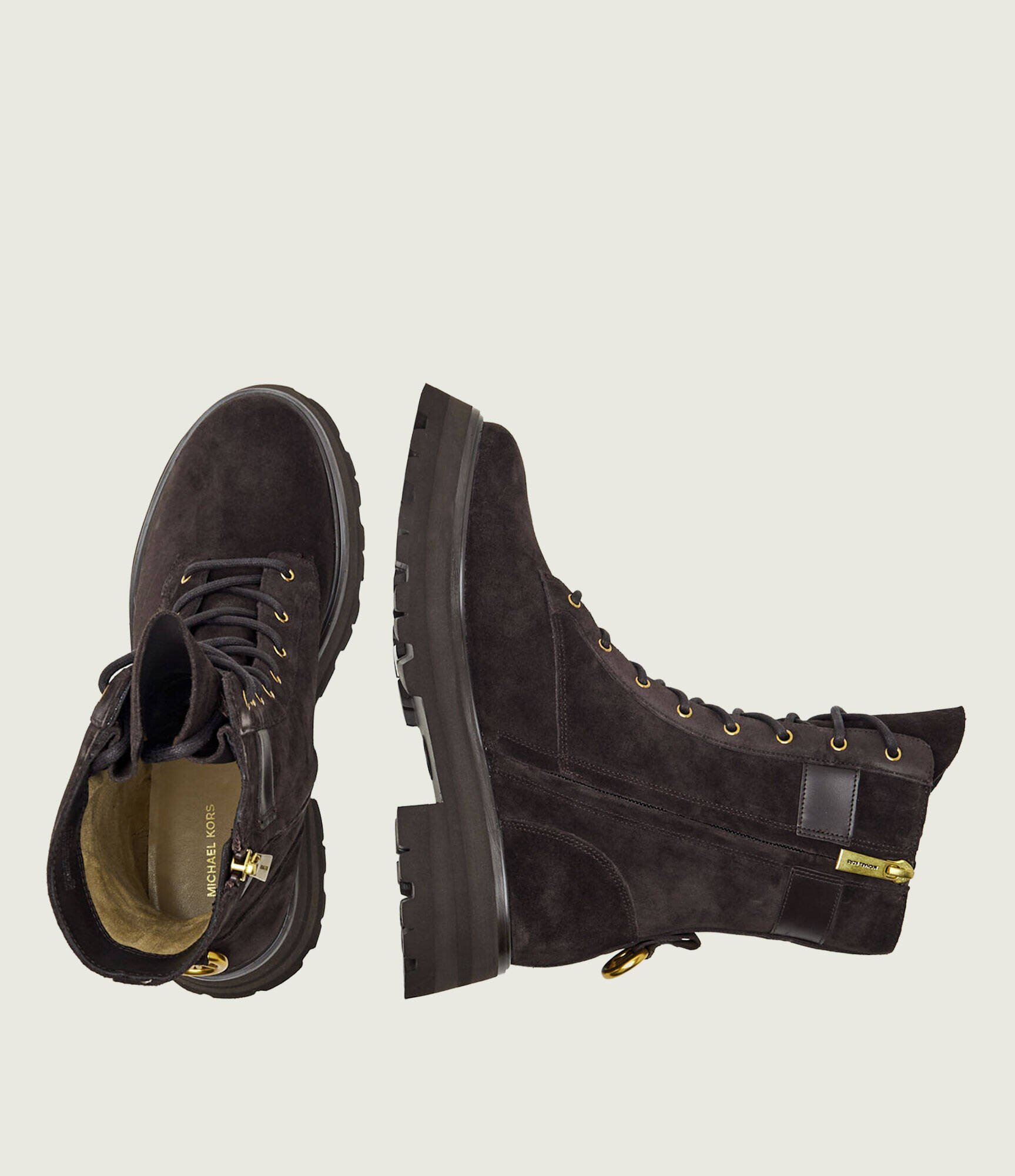 Michael Kors Botine Caleb | piele întoarsă