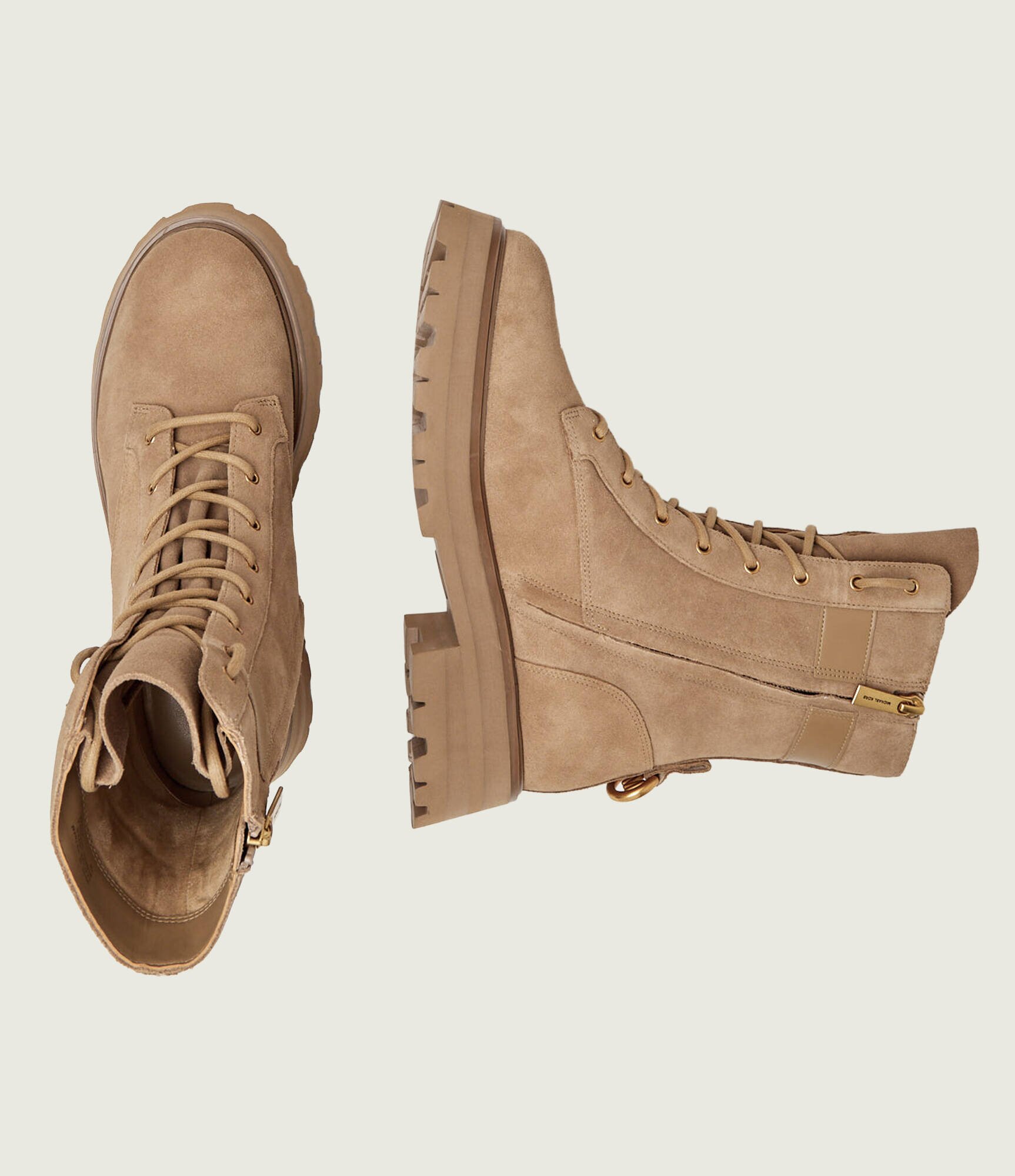Michael Kors Botine Caleb | piele întoarsă