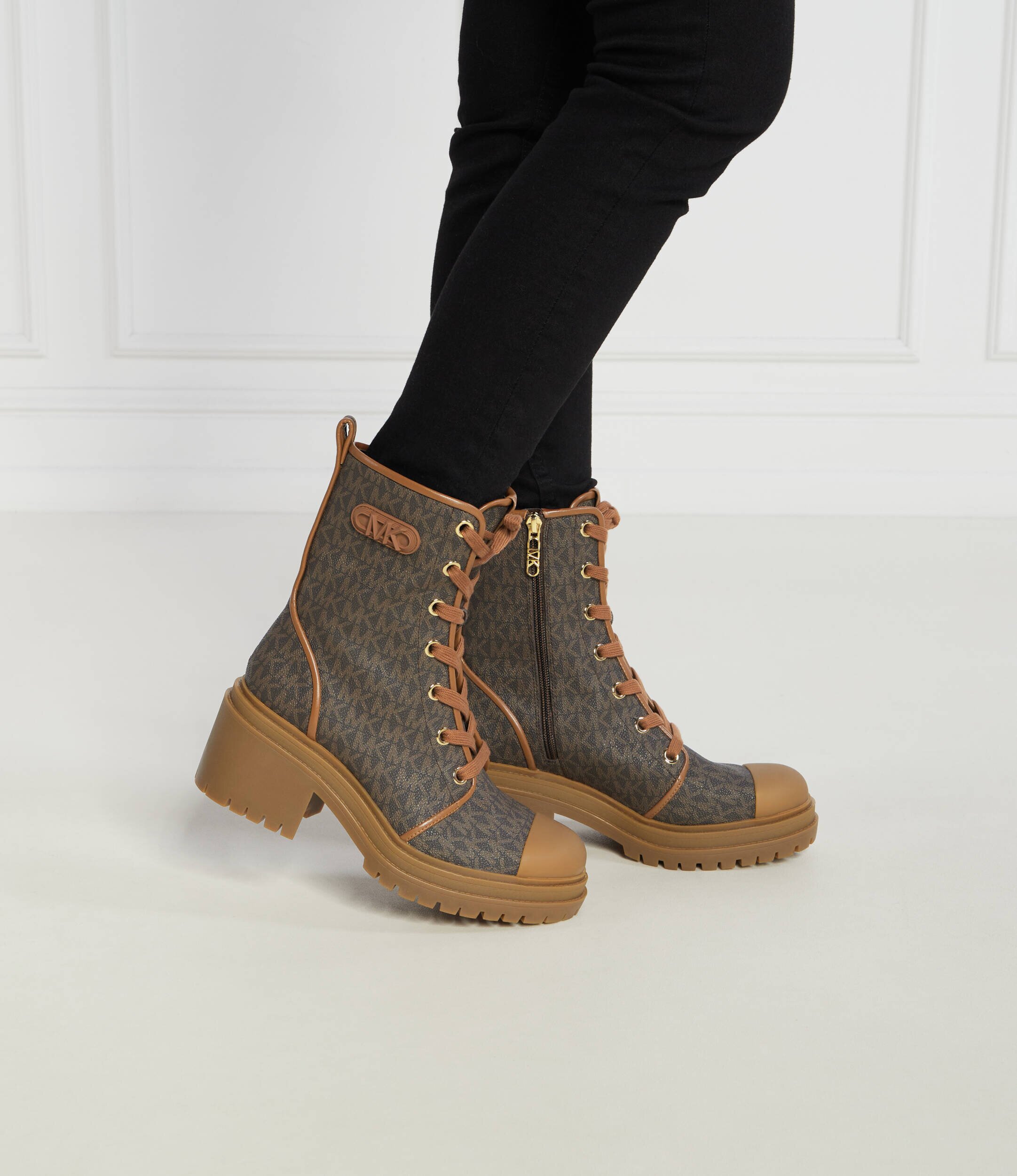 Michael Kors Botine cu adaos de piele