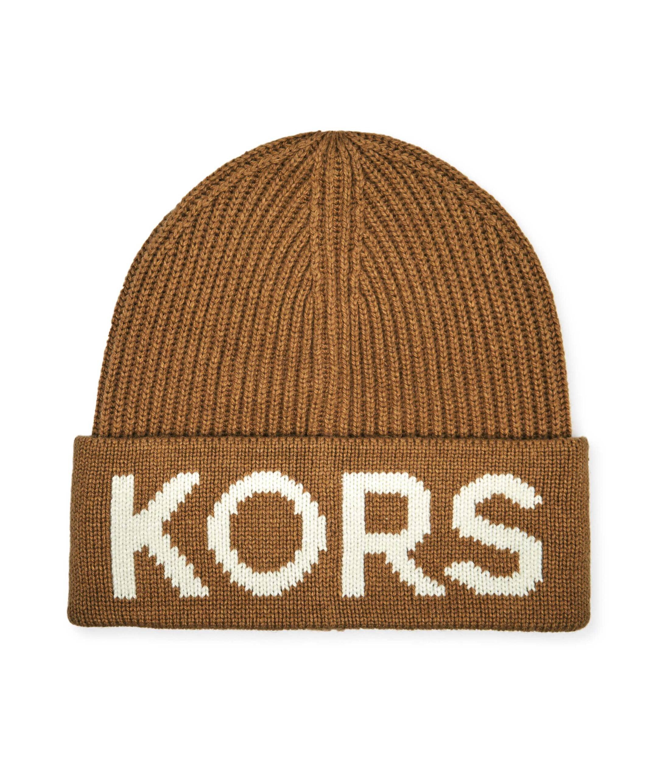 Michael Kors Căciulă FISHERMAN'S RIB cu adaos de lână