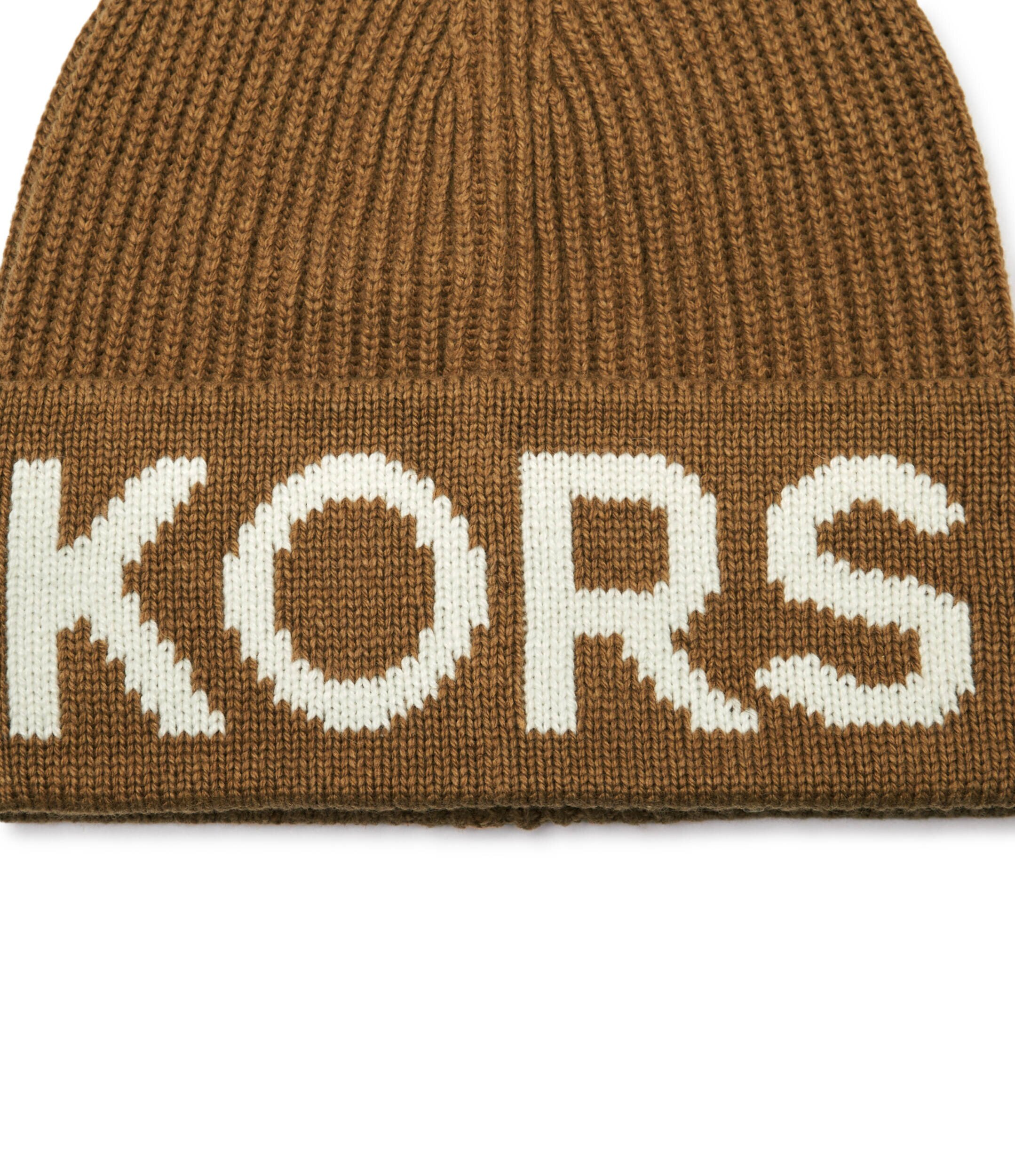 Michael Kors Căciulă FISHERMAN'S RIB cu adaos de lână