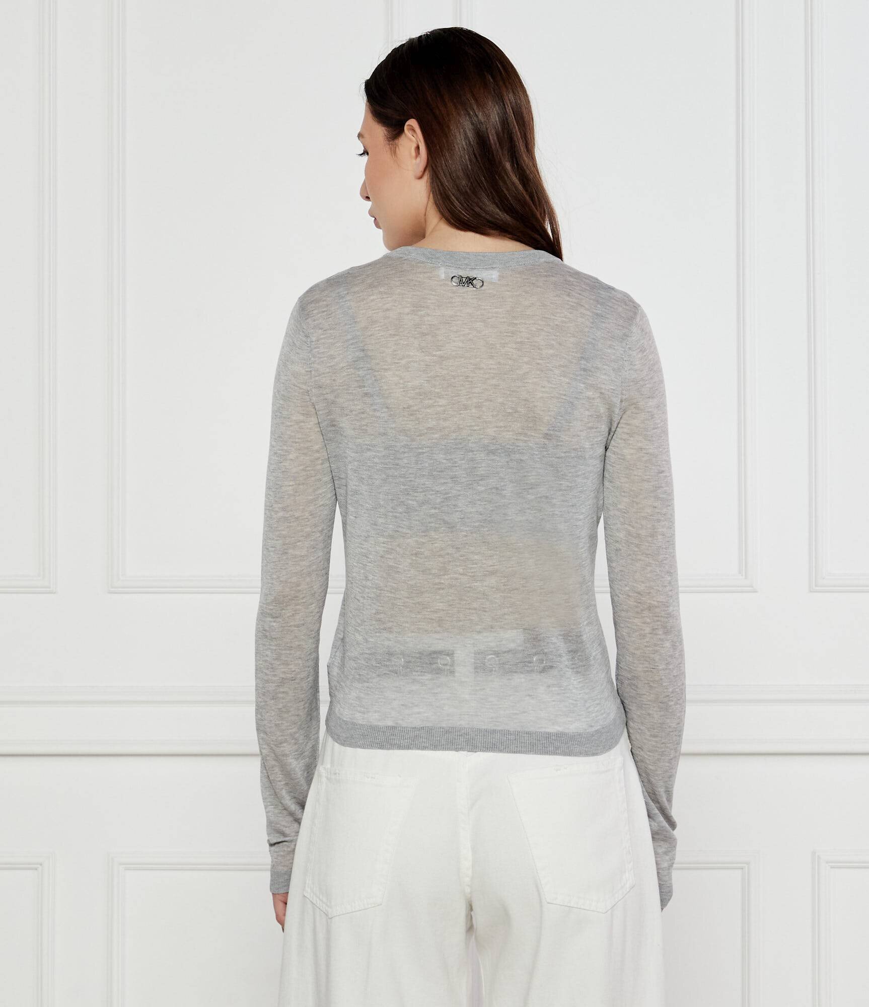 Michael Kors Cardigan + top | Cropped Fit cu adaos de mătase
