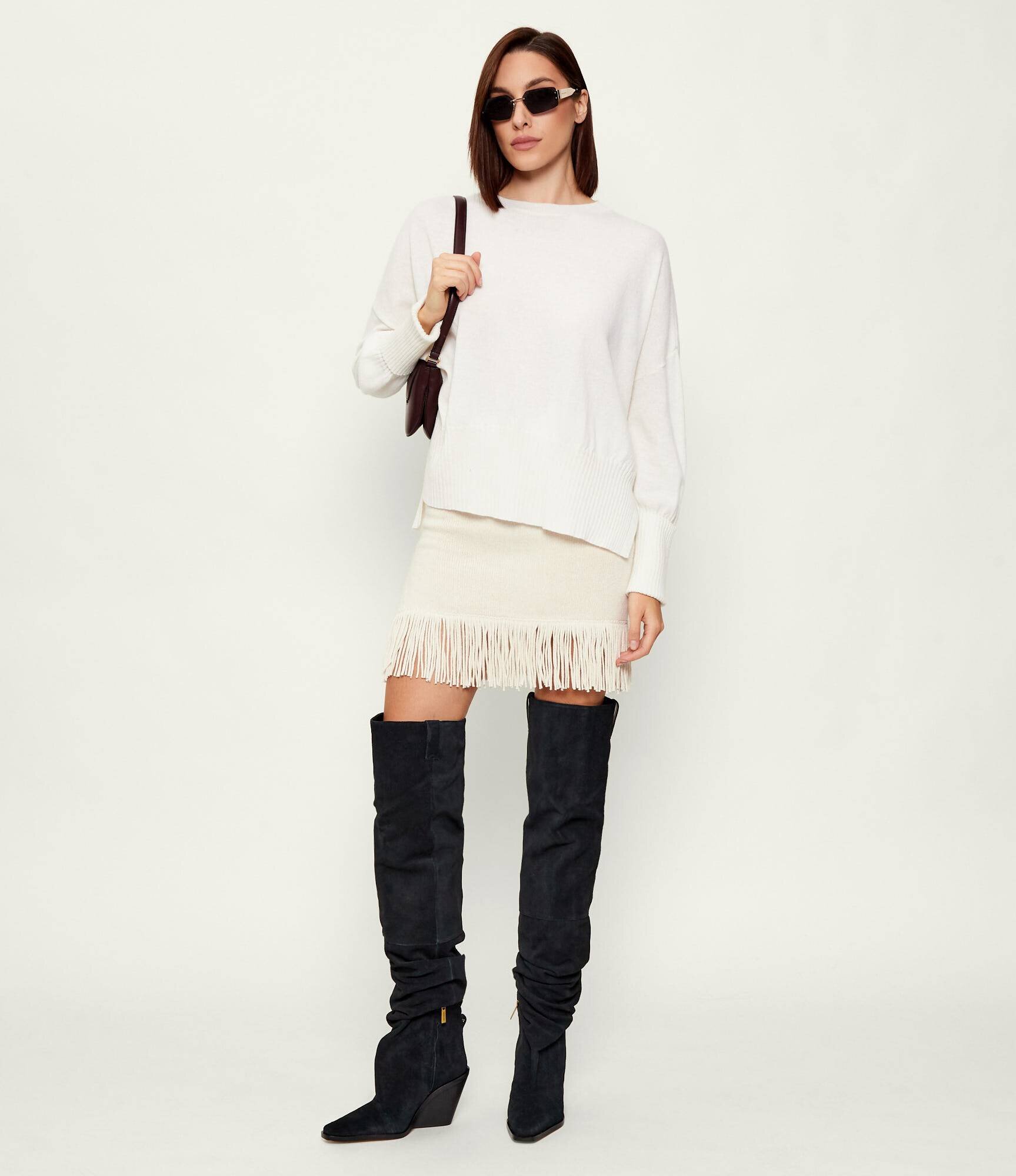 Michael Kors Cizme lungi NOEMIE | piele întoarsă