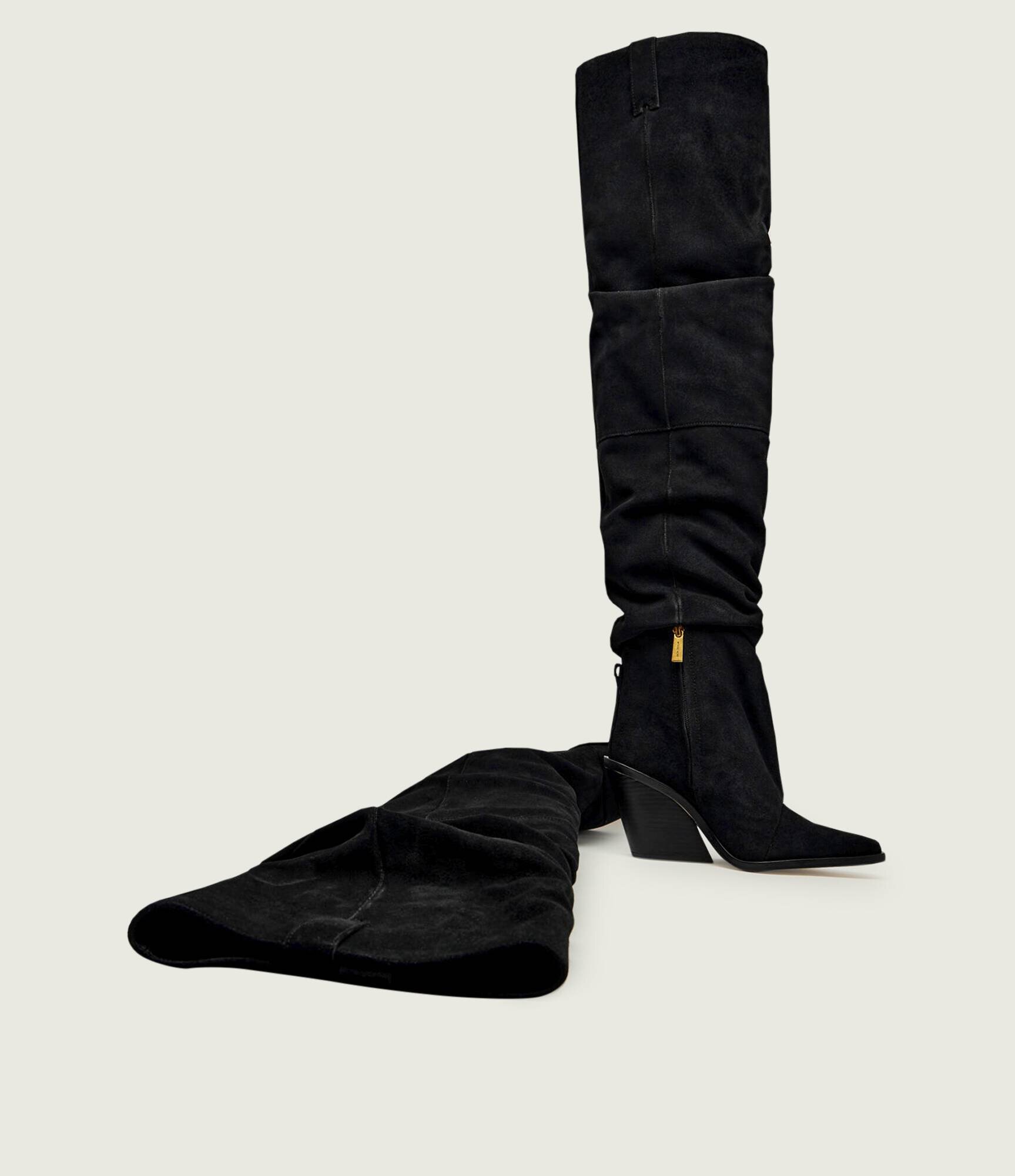 Michael Kors Cizme lungi NOEMIE | piele întoarsă