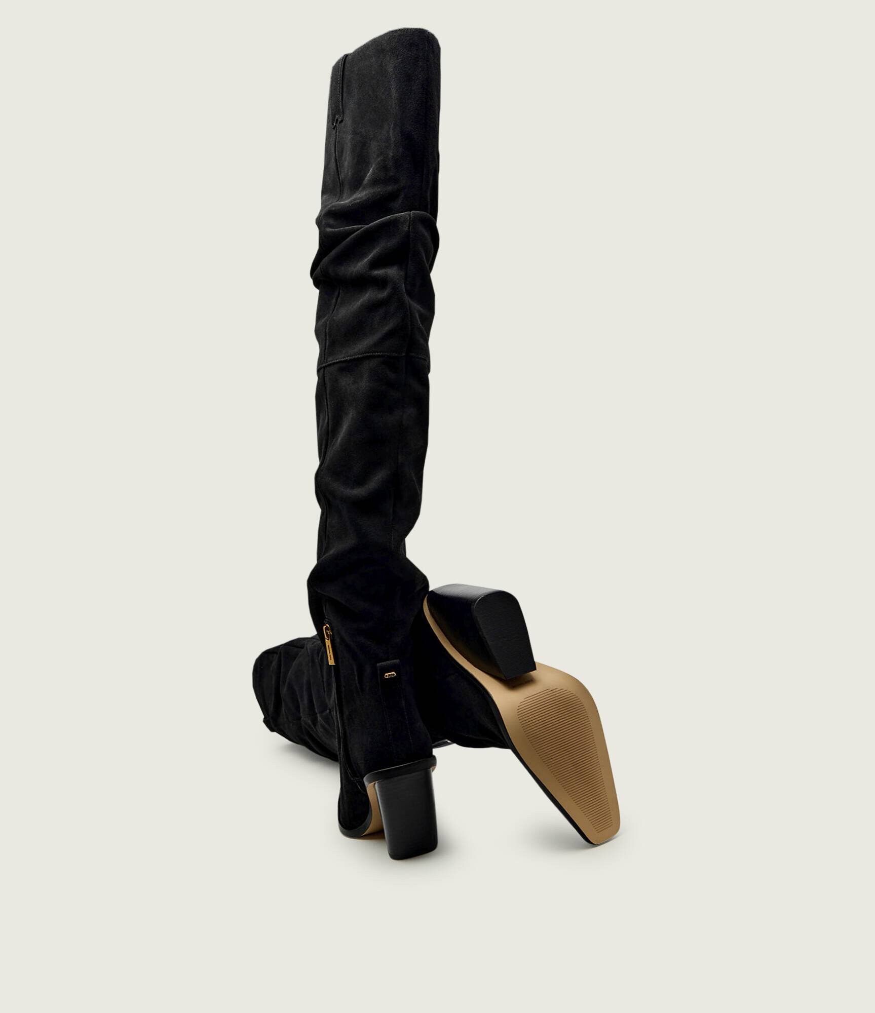 Michael Kors Cizme lungi NOEMIE | piele întoarsă