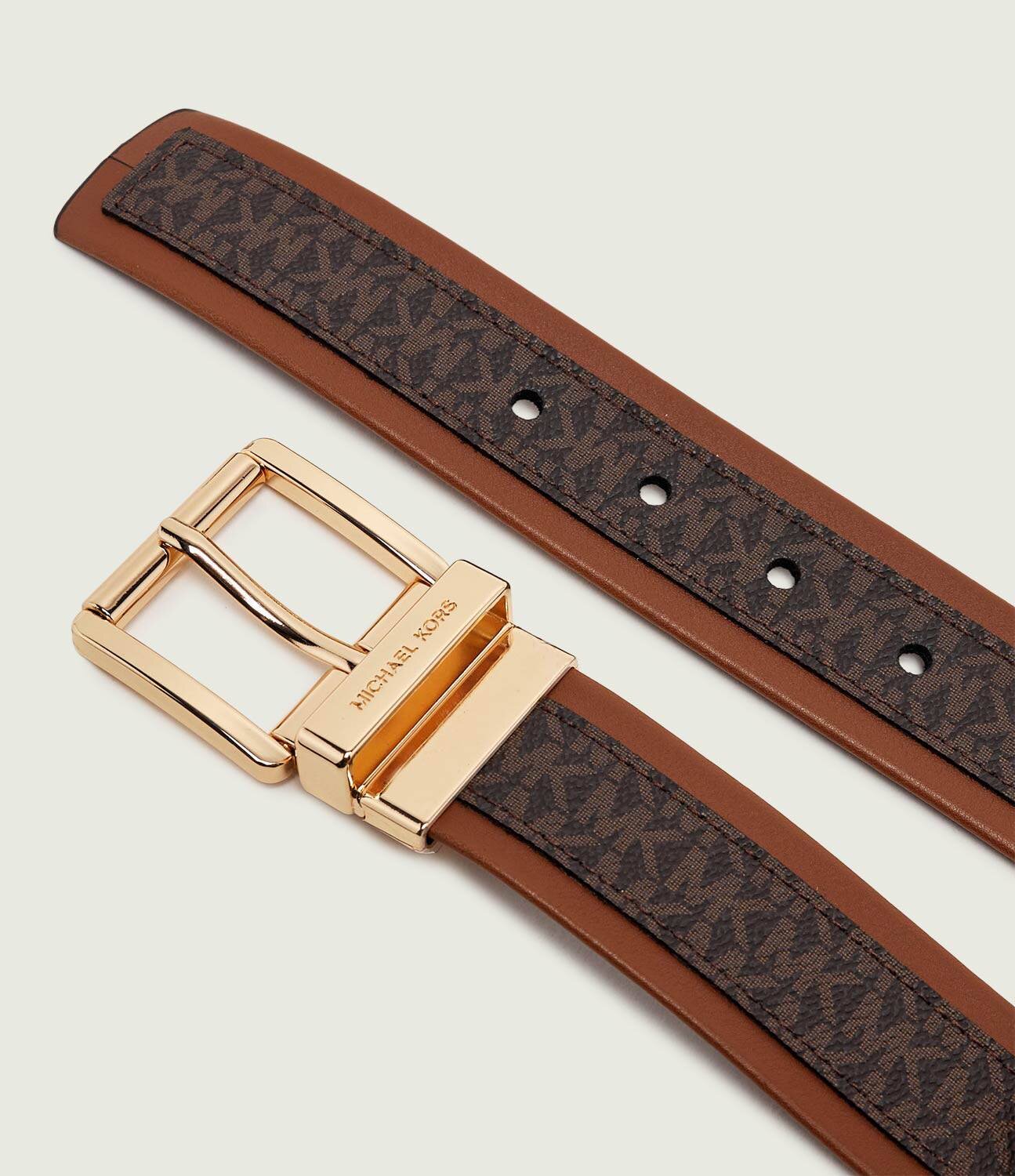 Michael Kors Curea din piele cu două fețe