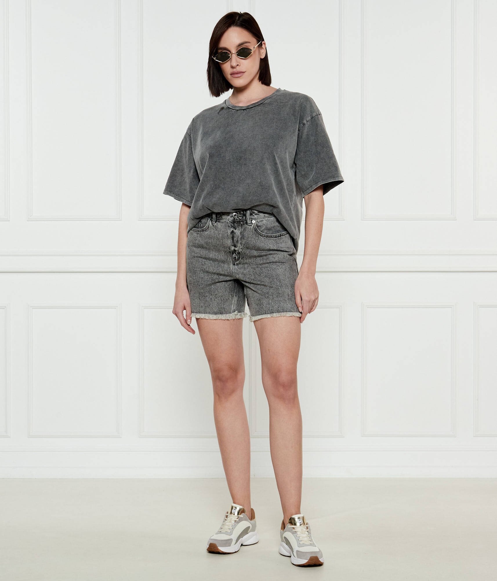 Michael Kors De blugi pantaloni scurți | Boyfriend fit