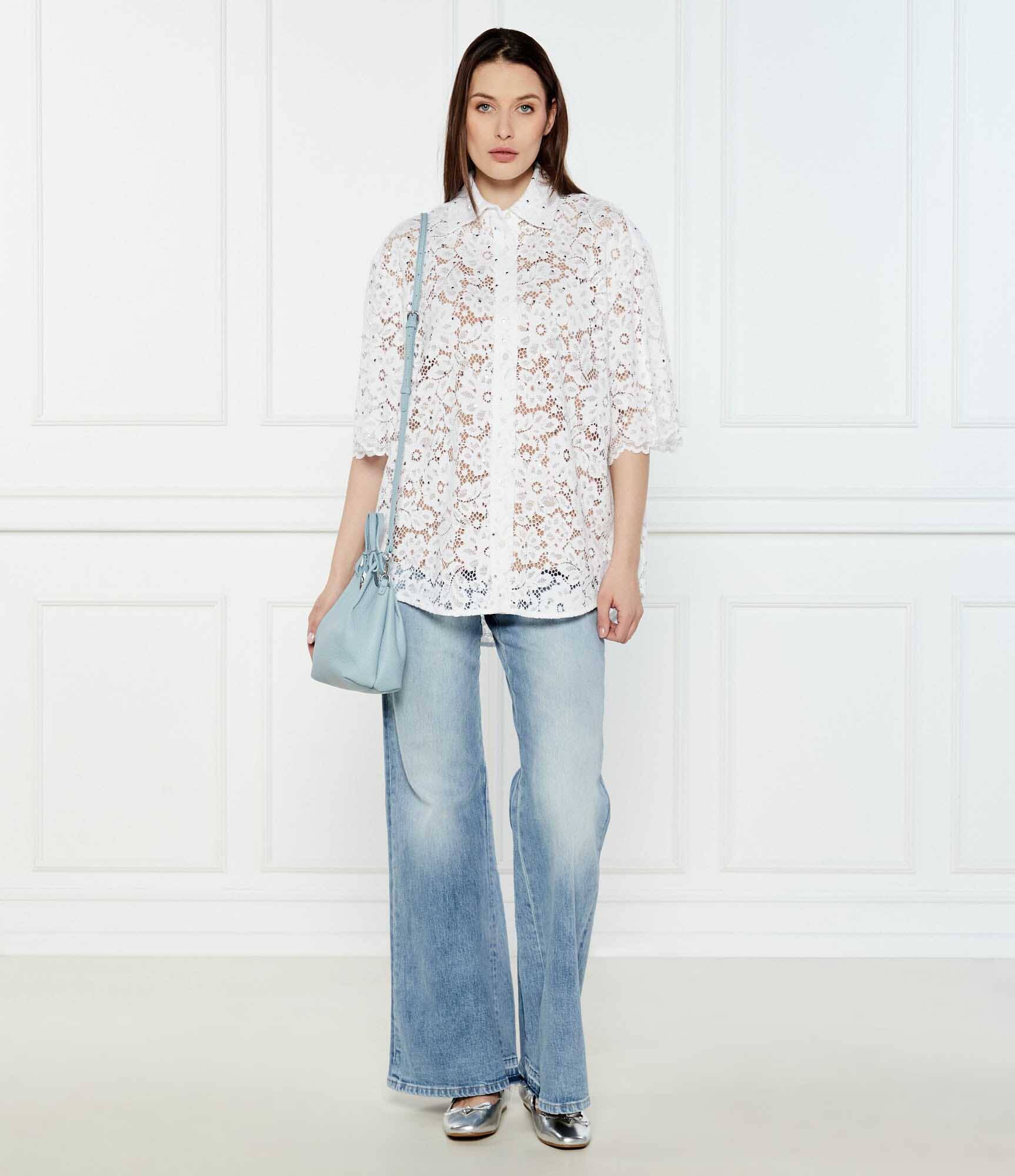 Michael Kors De dantelă cămașă | Loose fit