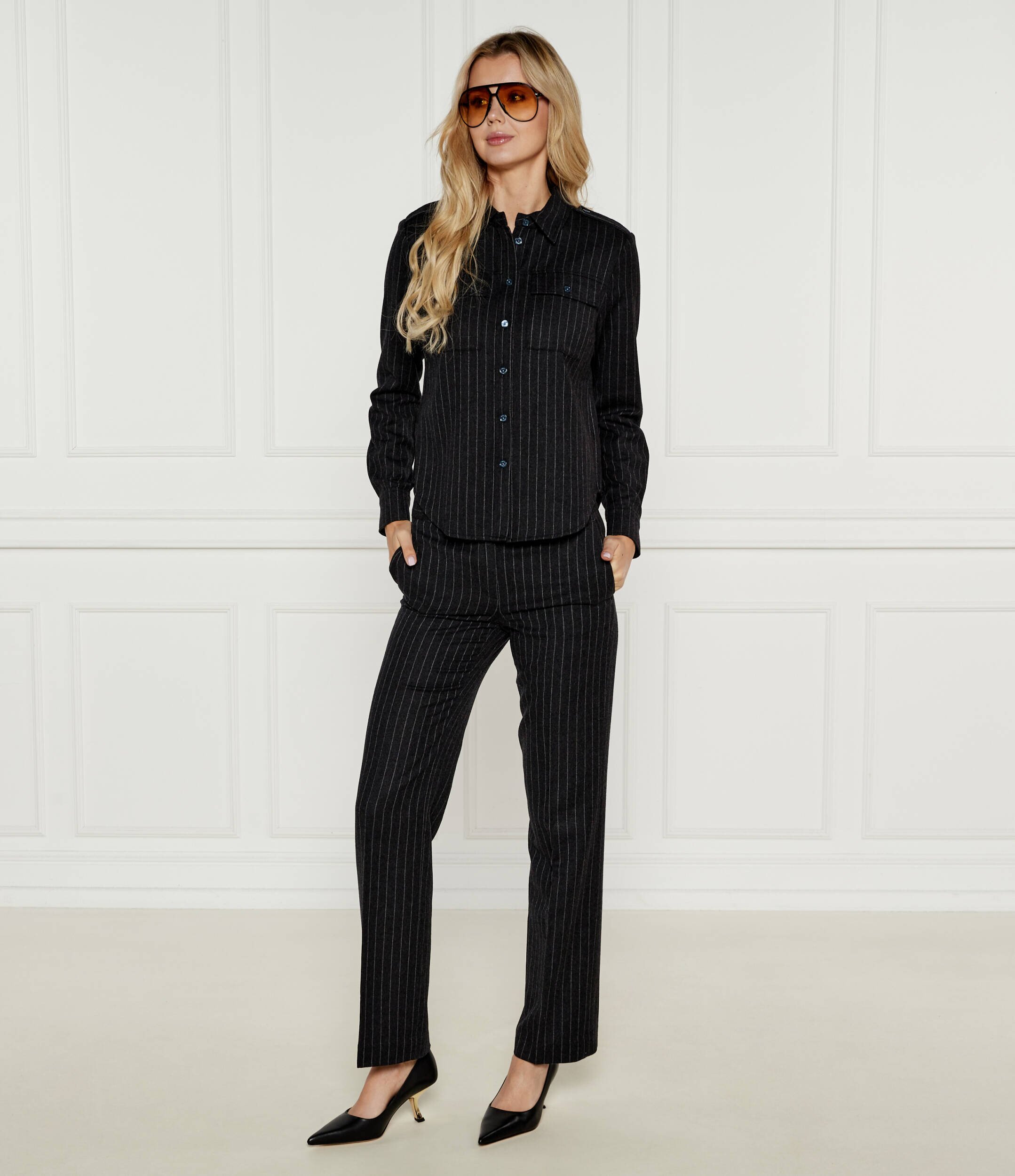 Michael Kors De lână cămașă | Regular Fit