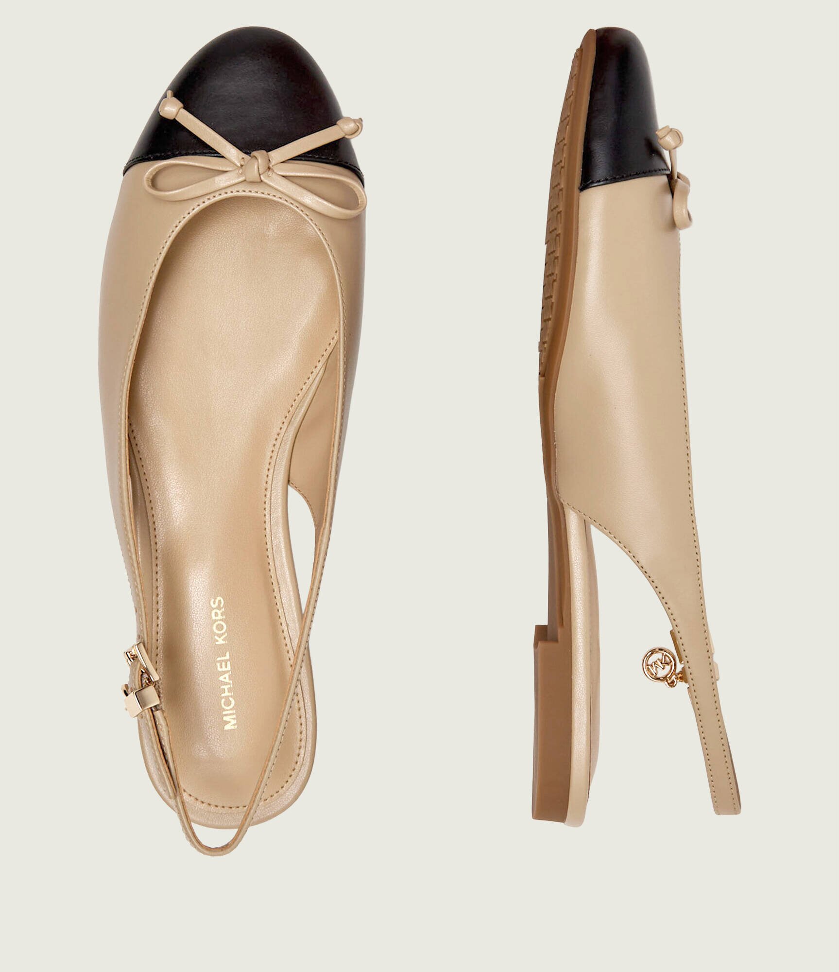 Michael Kors De piele balerini Piper