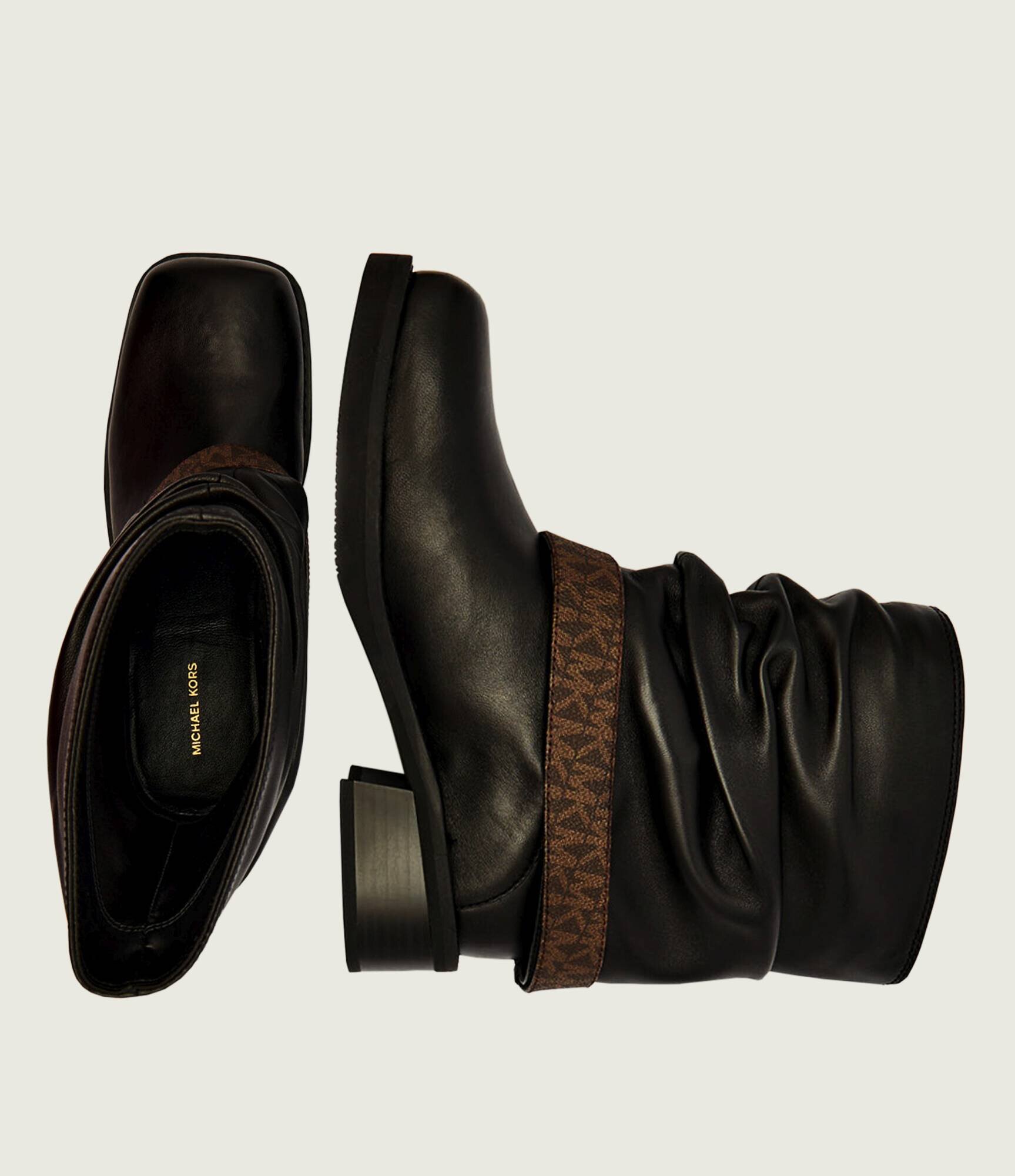 Michael Kors De piele botine COLBY