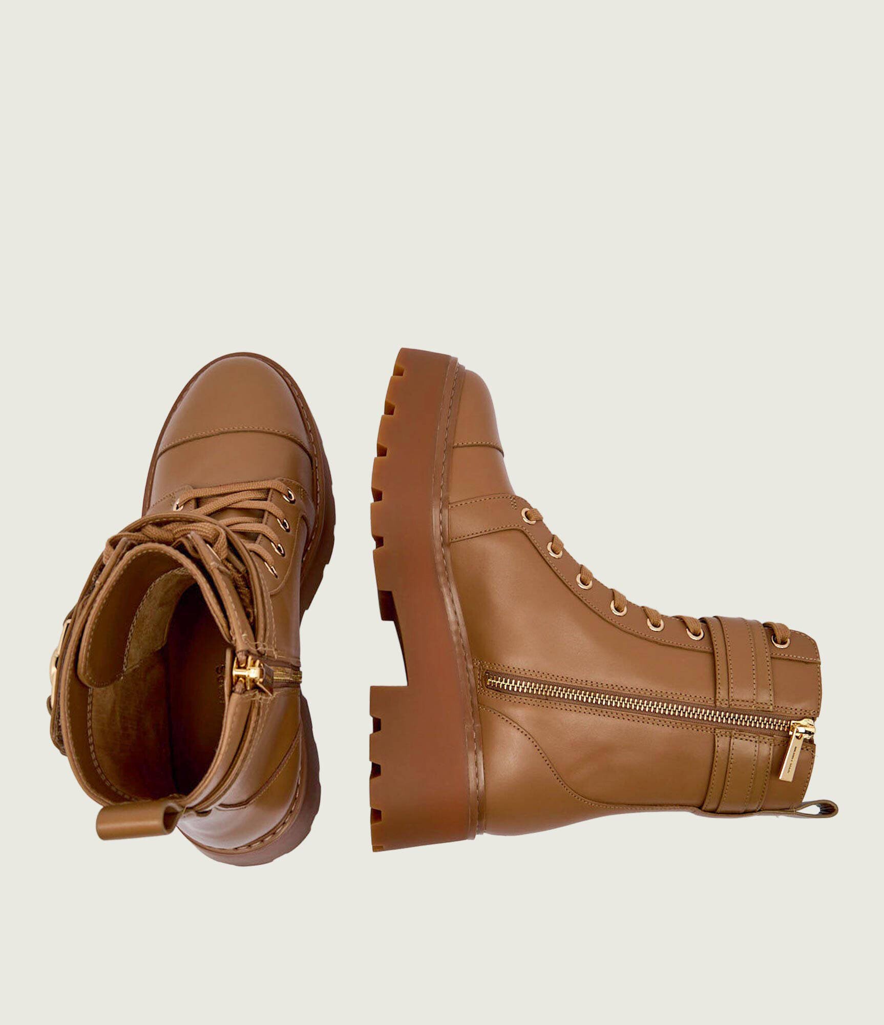 Michael Kors De piele botine cu platformă MANDY