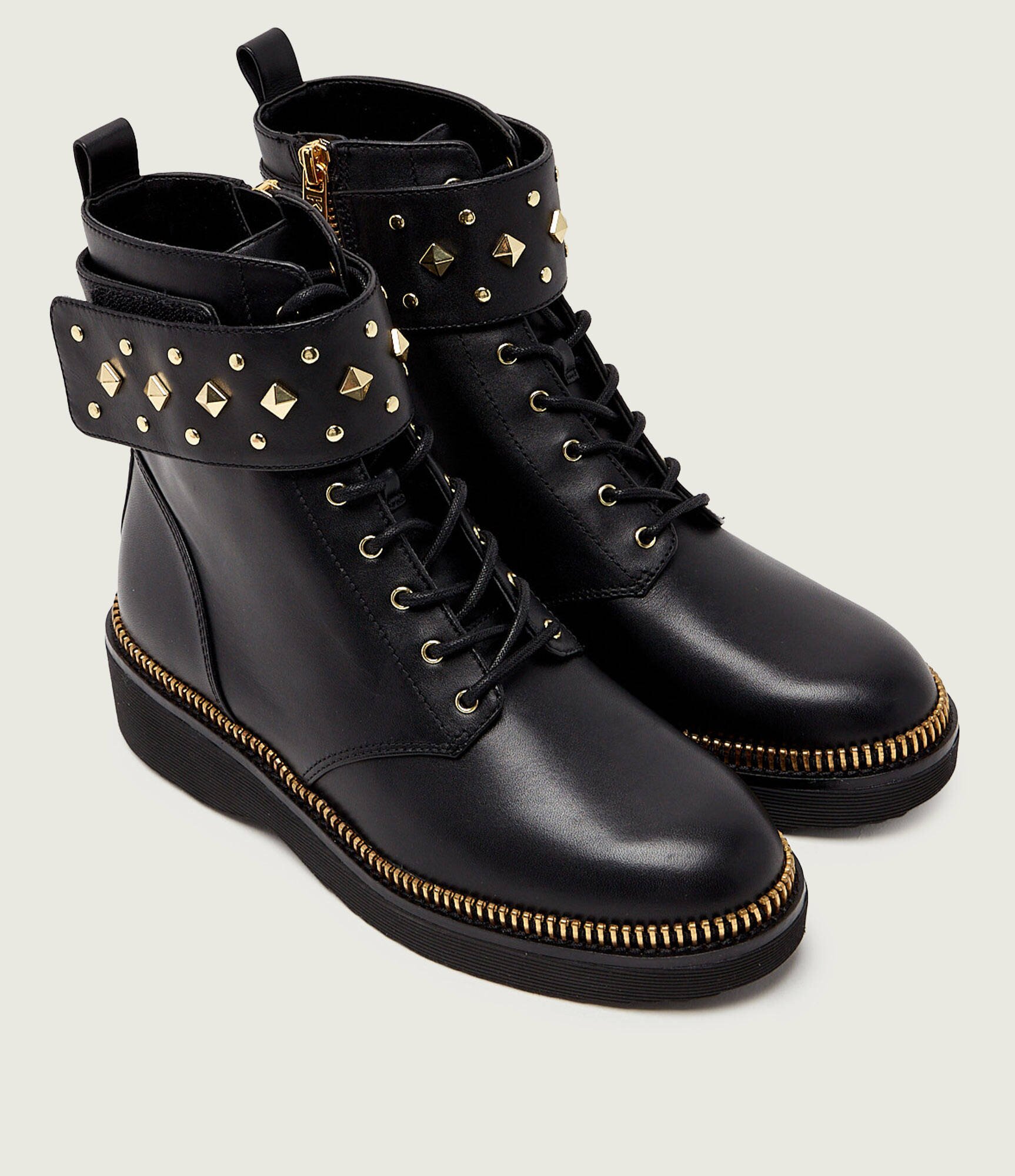 Michael Kors De piele botine Haskell