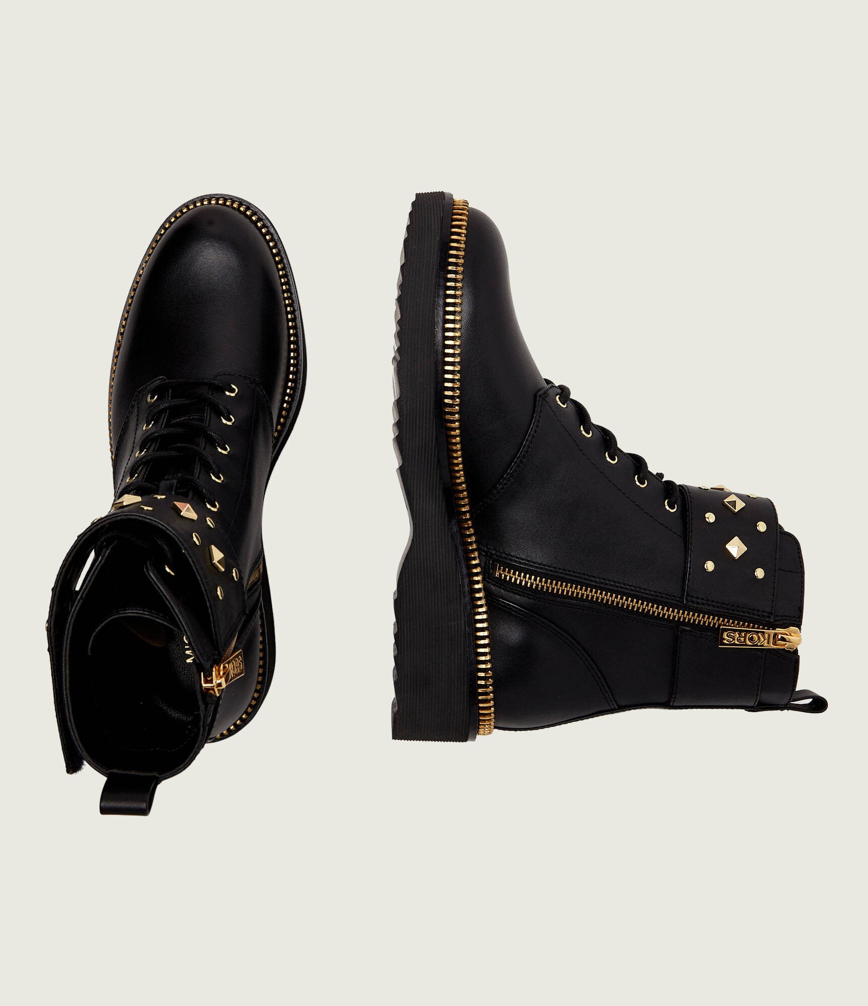 Michael Kors De piele botine Haskell