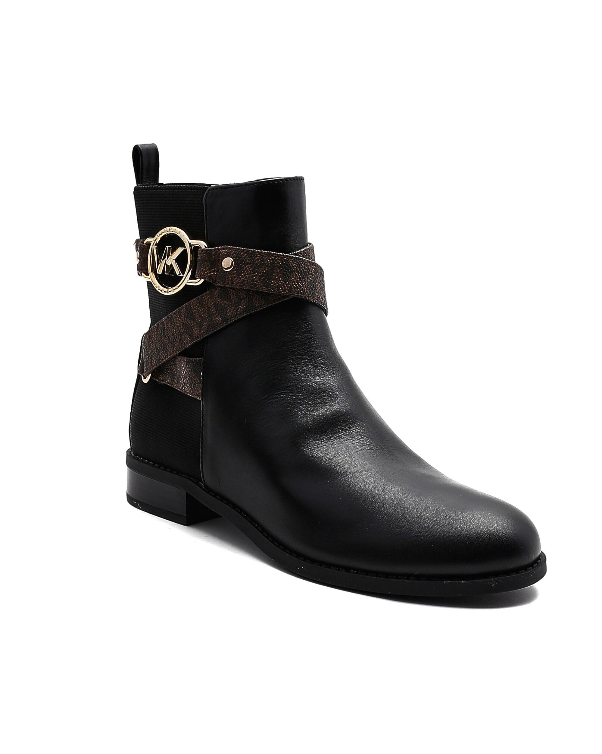 Michael Kors De piele botine Rory Flat