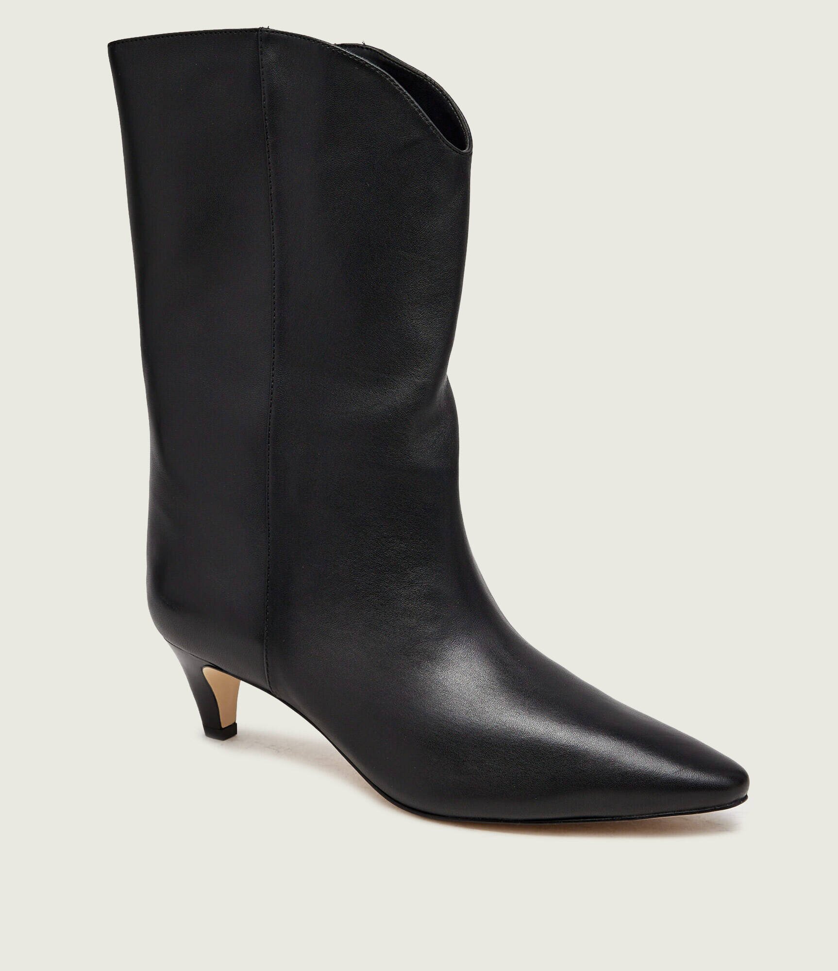 Michael Kors De piele cizme cowboy Daniela