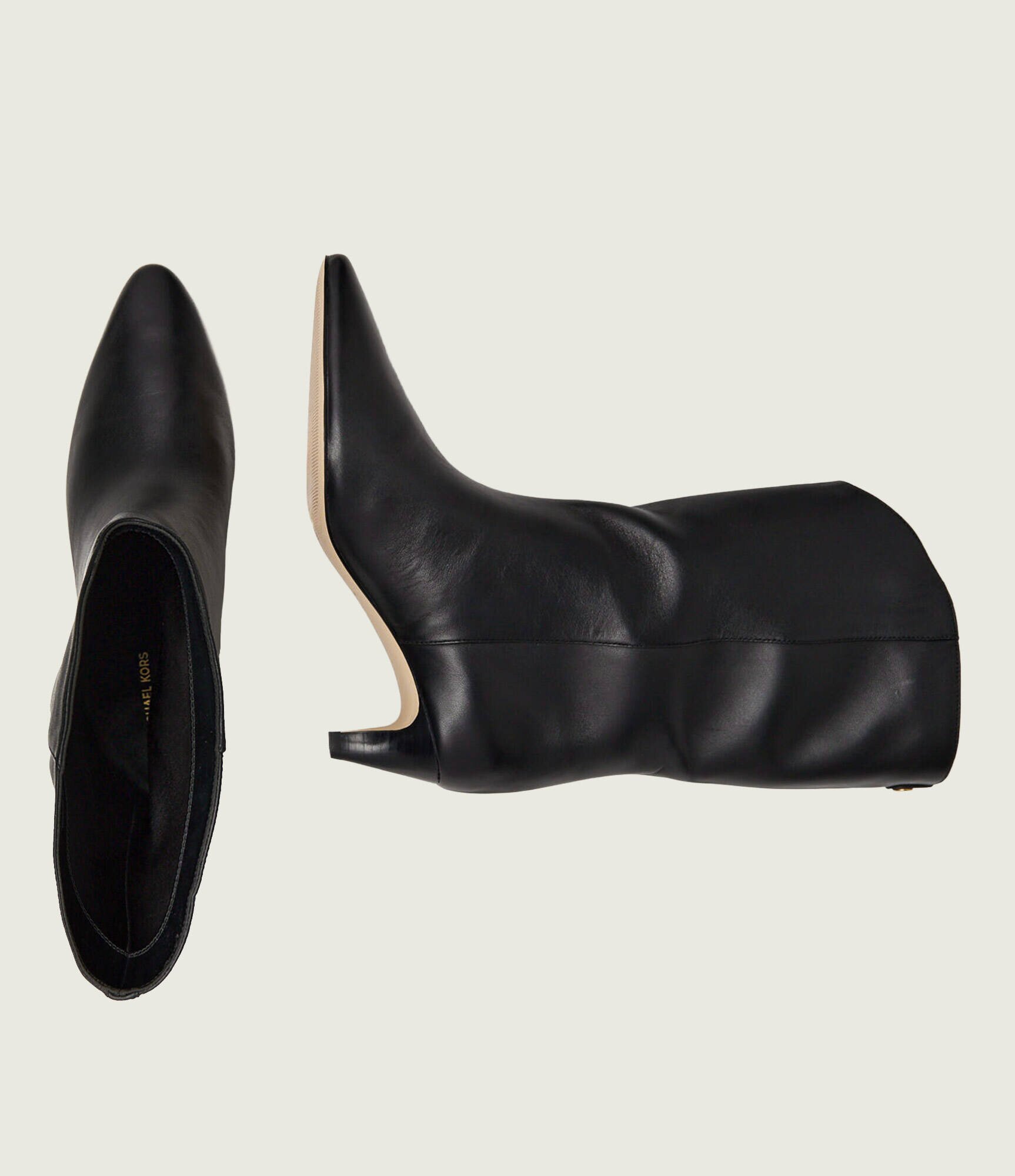 Michael Kors De piele cizme cowboy Daniela