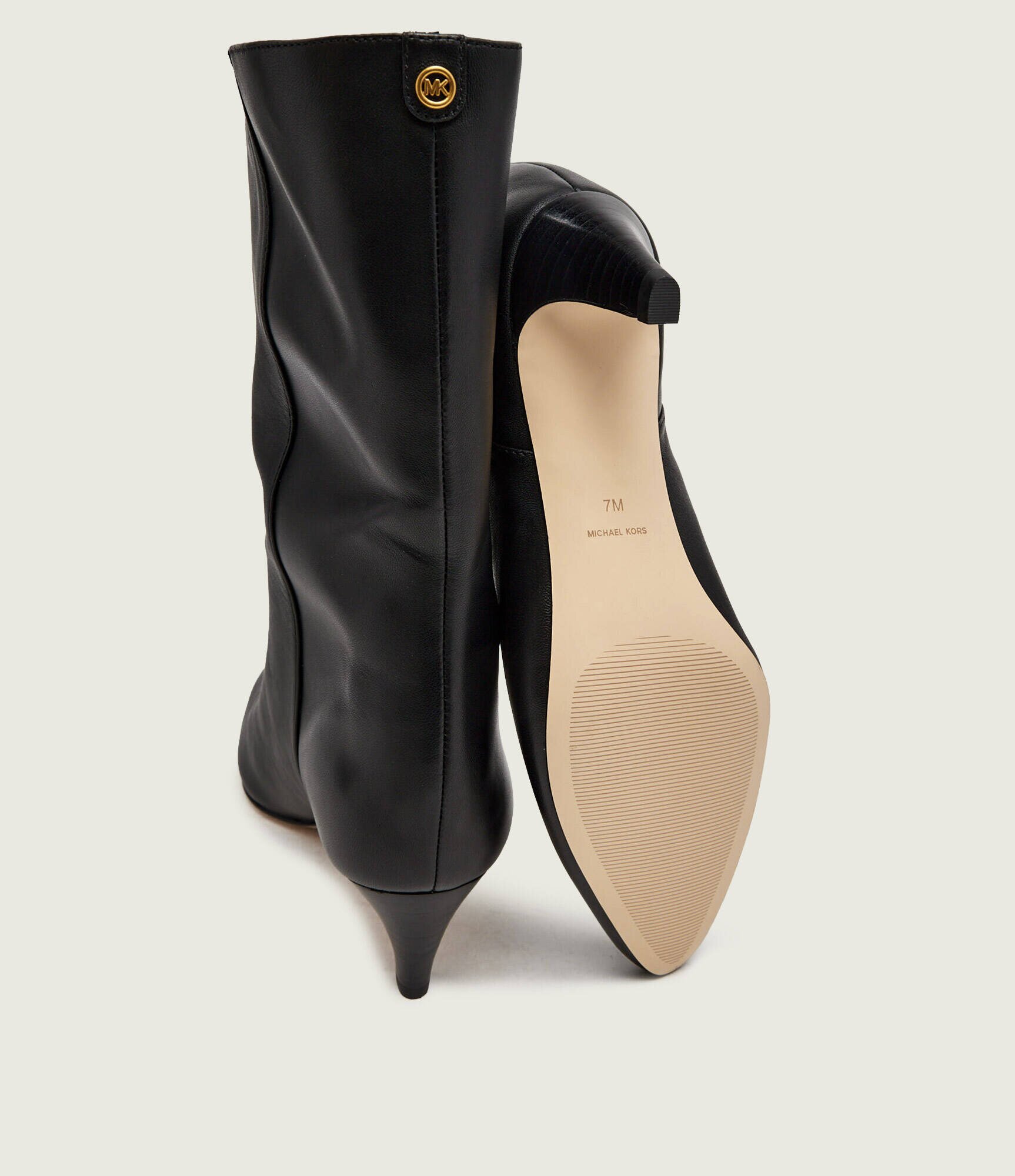 Michael Kors De piele cizme cowboy Daniela