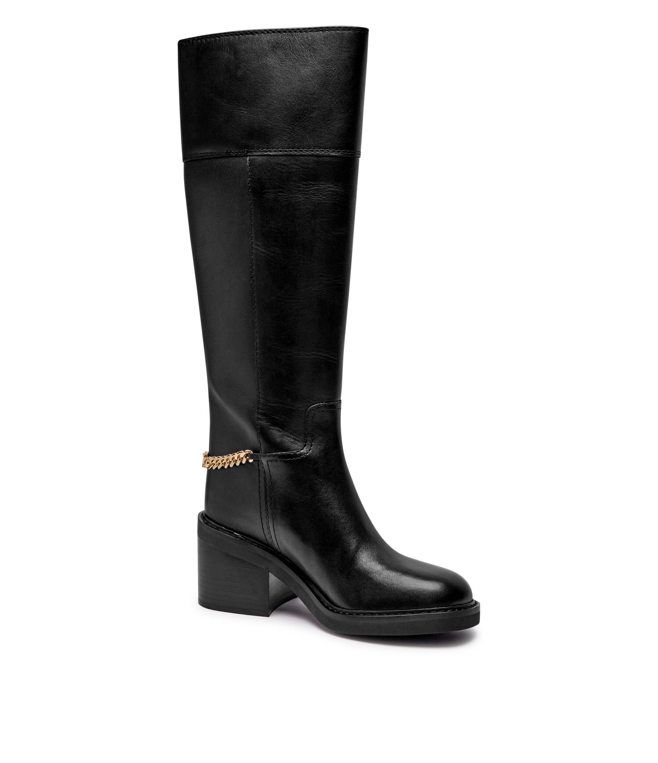 Michael Kors De piele cizme cu toc Carlisle