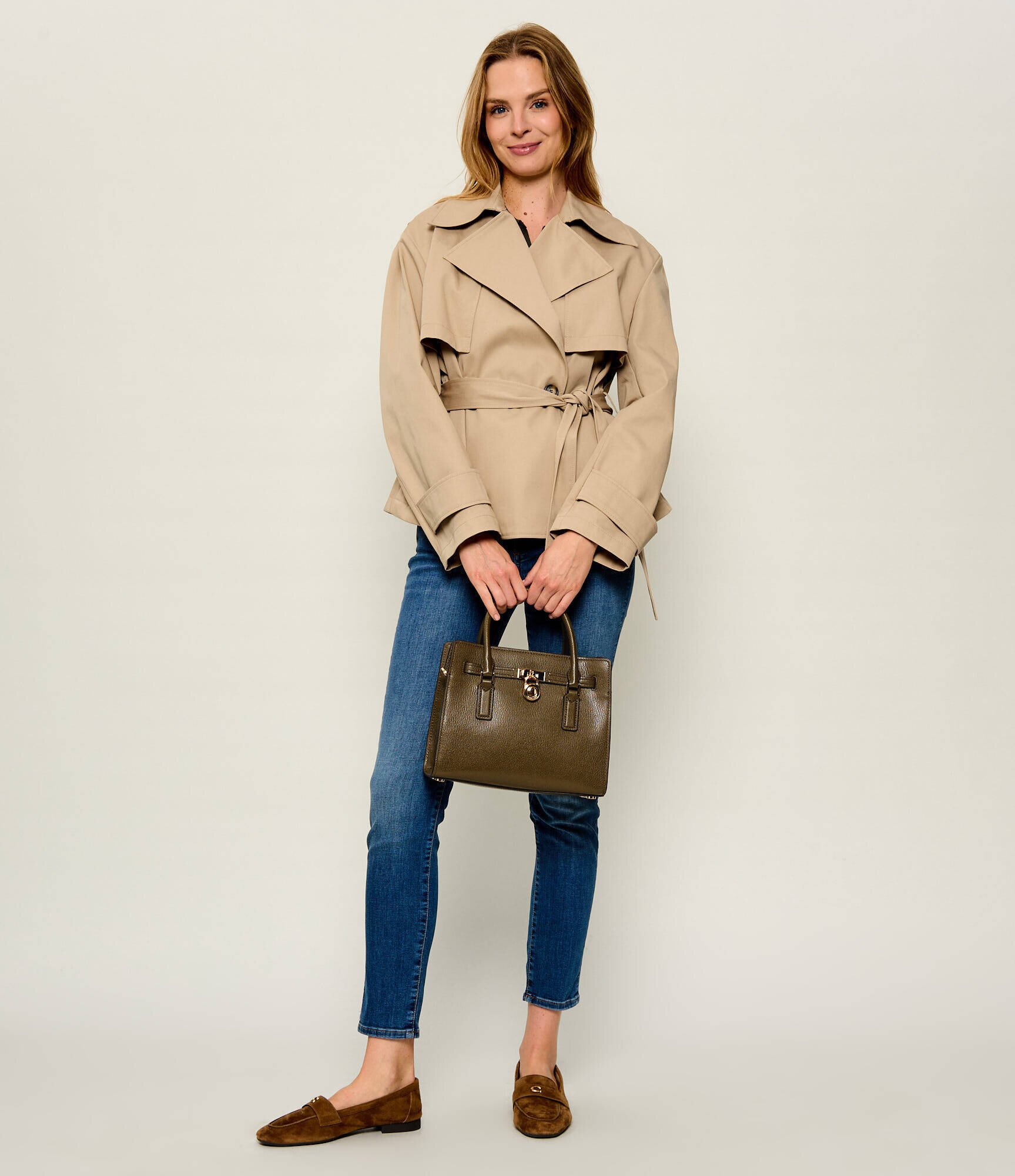 Michael Kors De piele cufăr Hamilton Moderne
