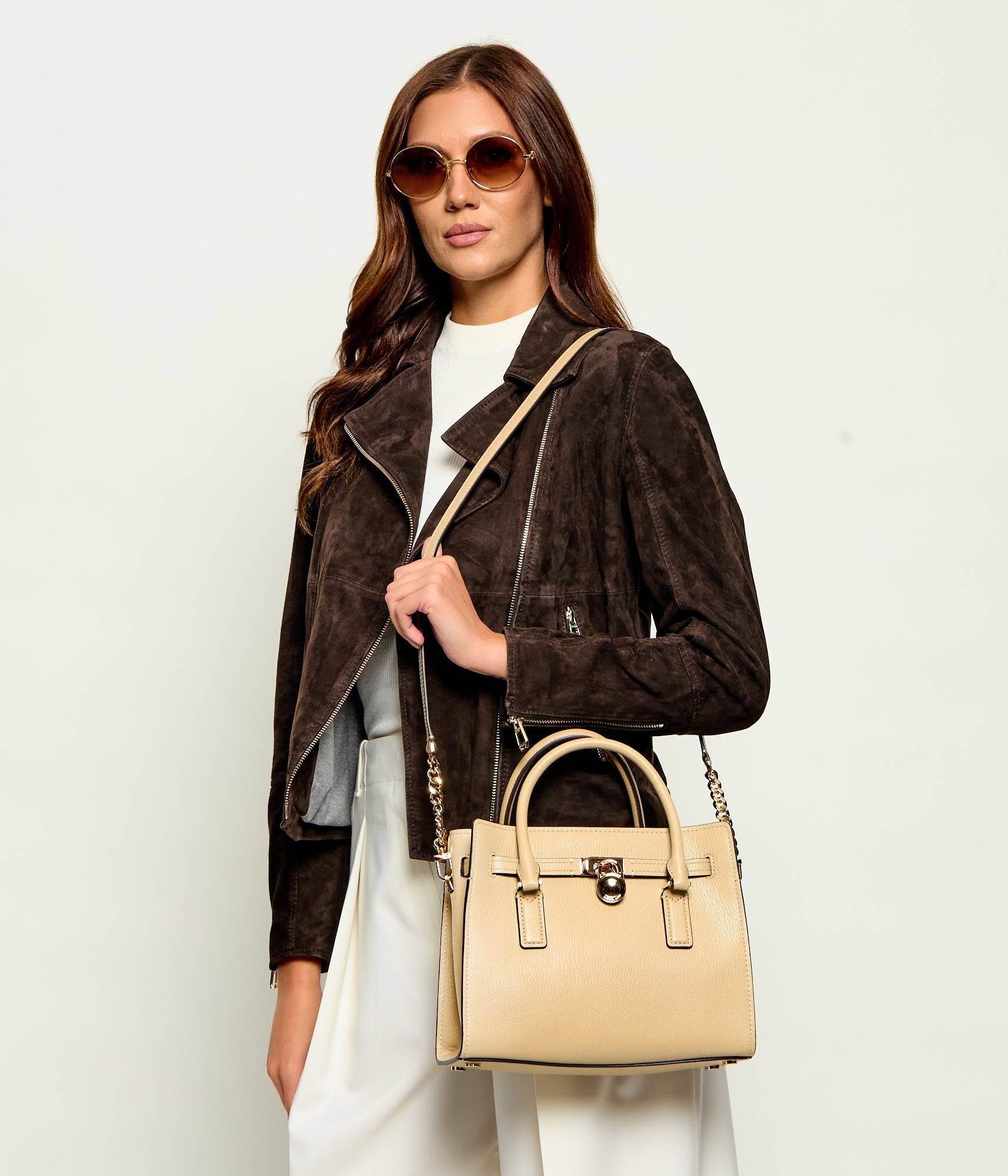 Michael Kors De piele cufăr Hamilton Moderne