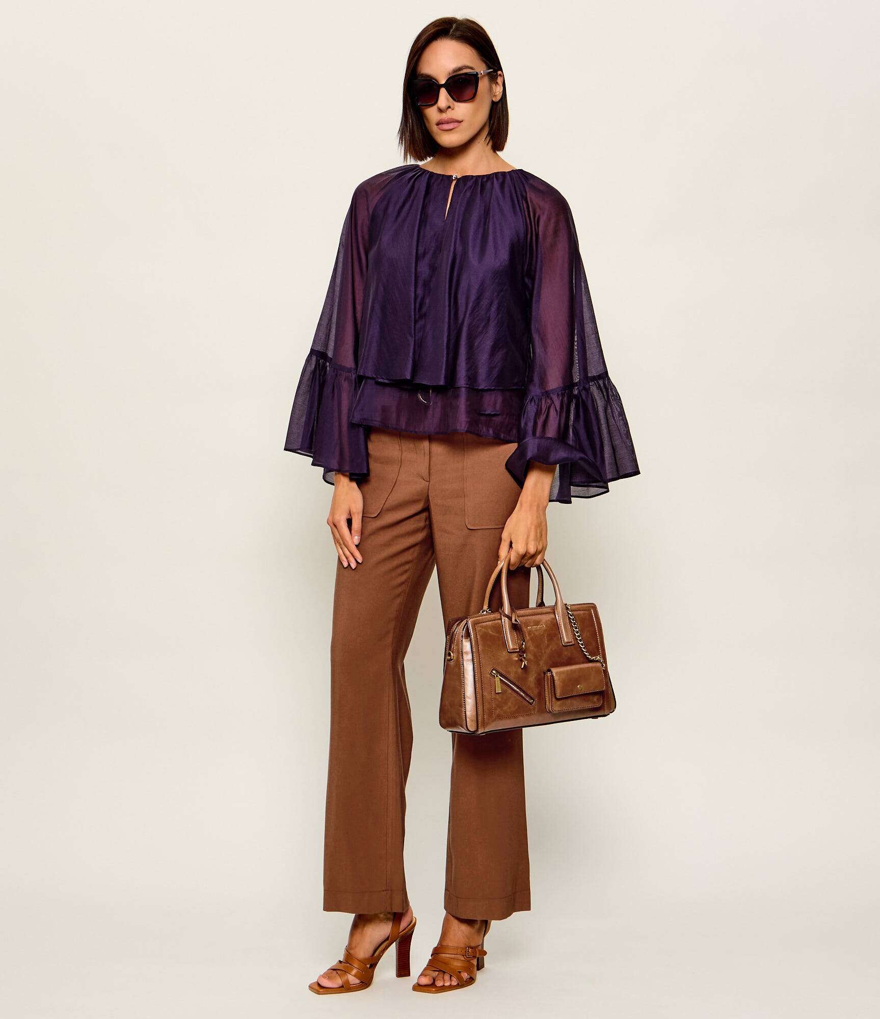 Michael Kors De piele cufăr LAILA