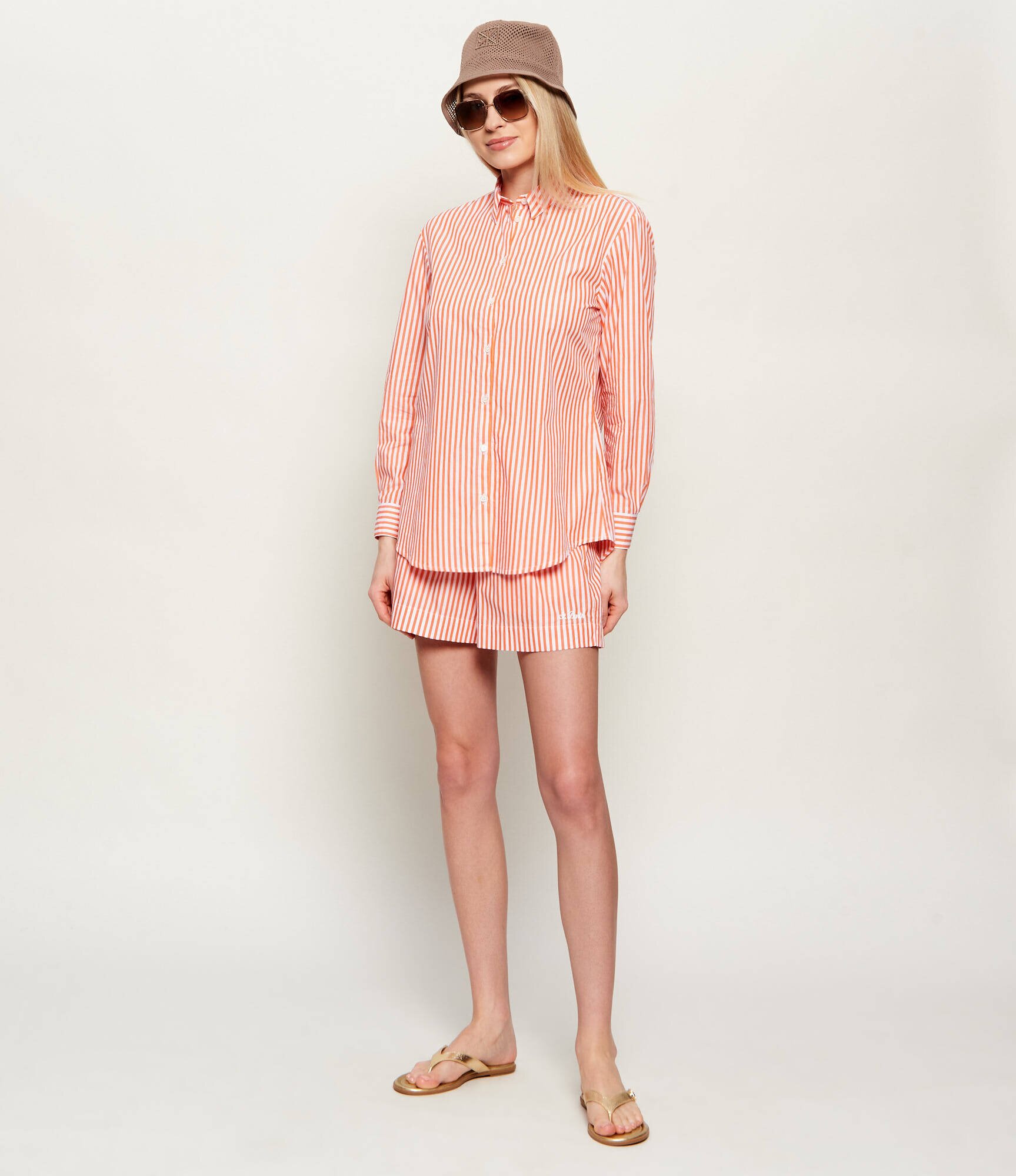 Michael Kors De piele flip flops ERIN