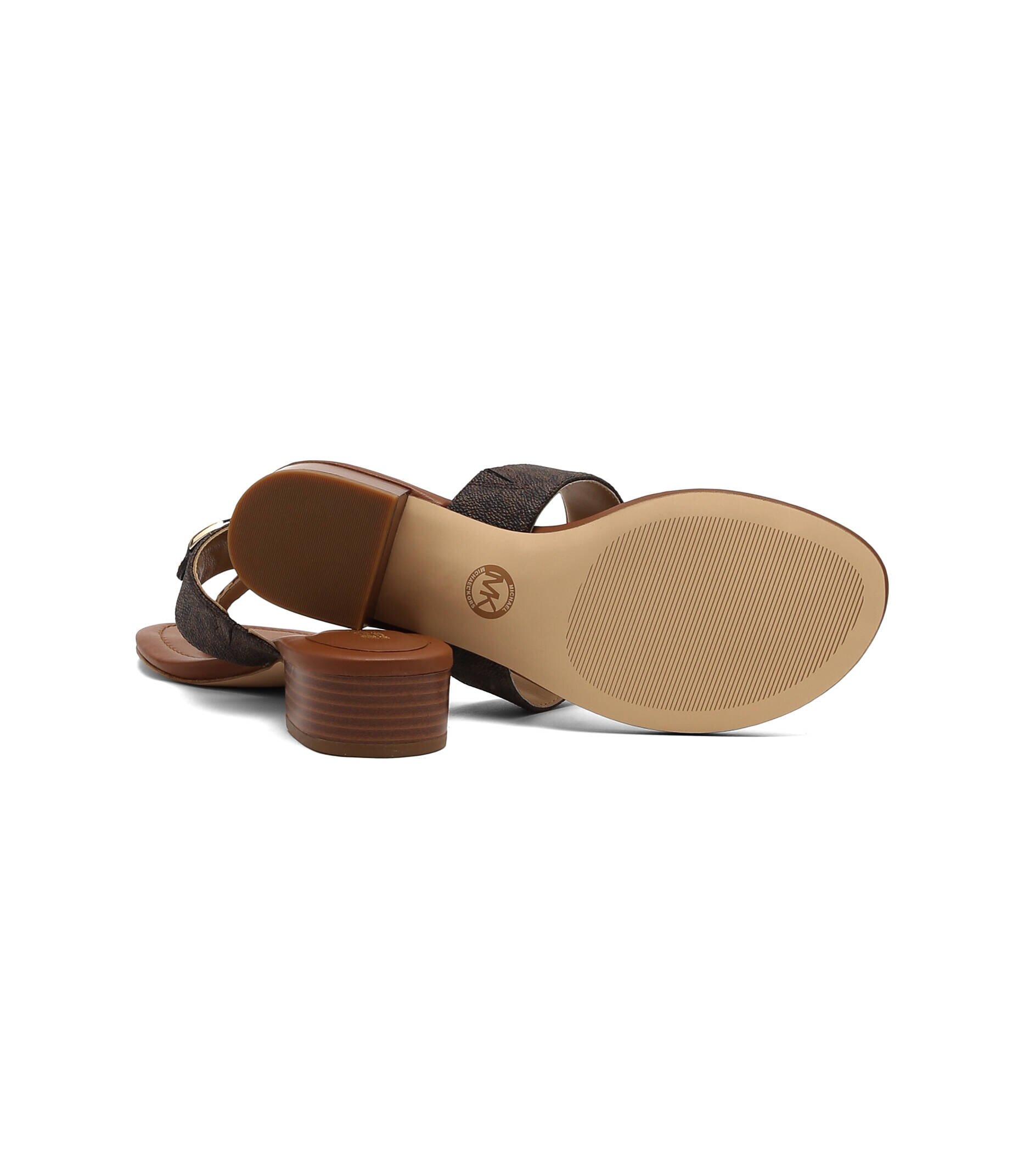 Michael Kors De piele flip flops Izzy