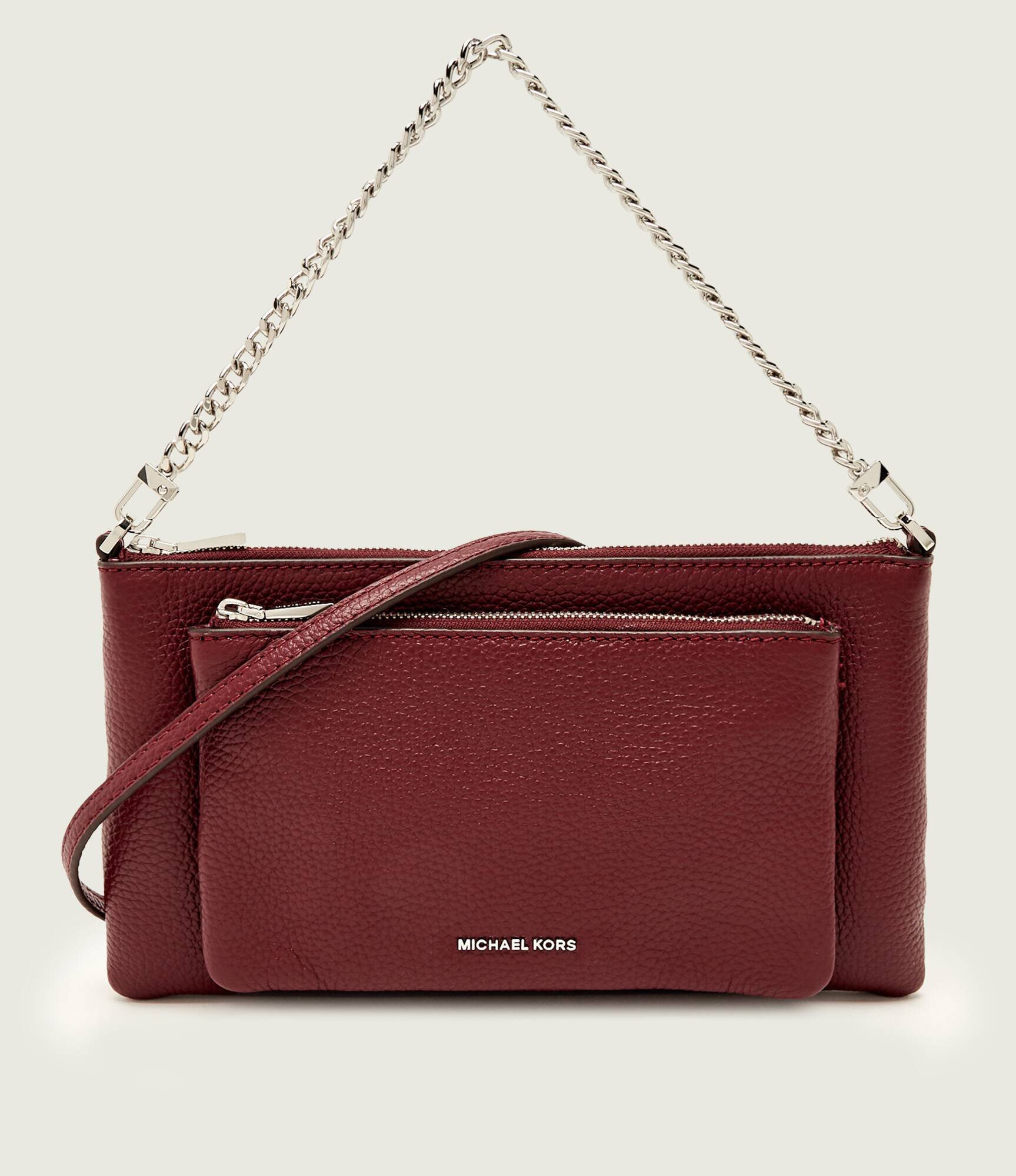 Michael Kors De piele geantă pe umăr Jet Set
