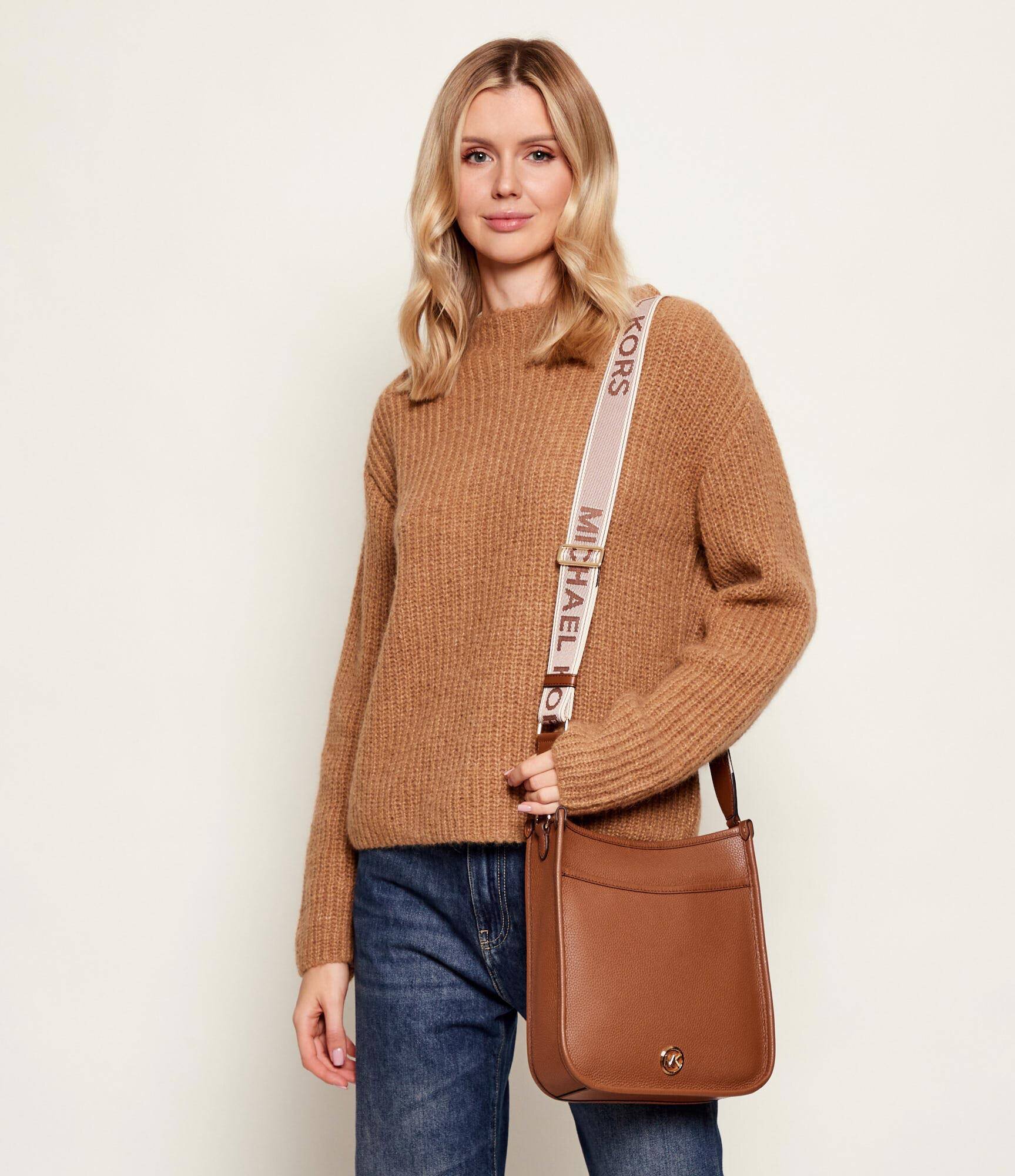 Michael Kors De piele geantă pe umăr Luisa