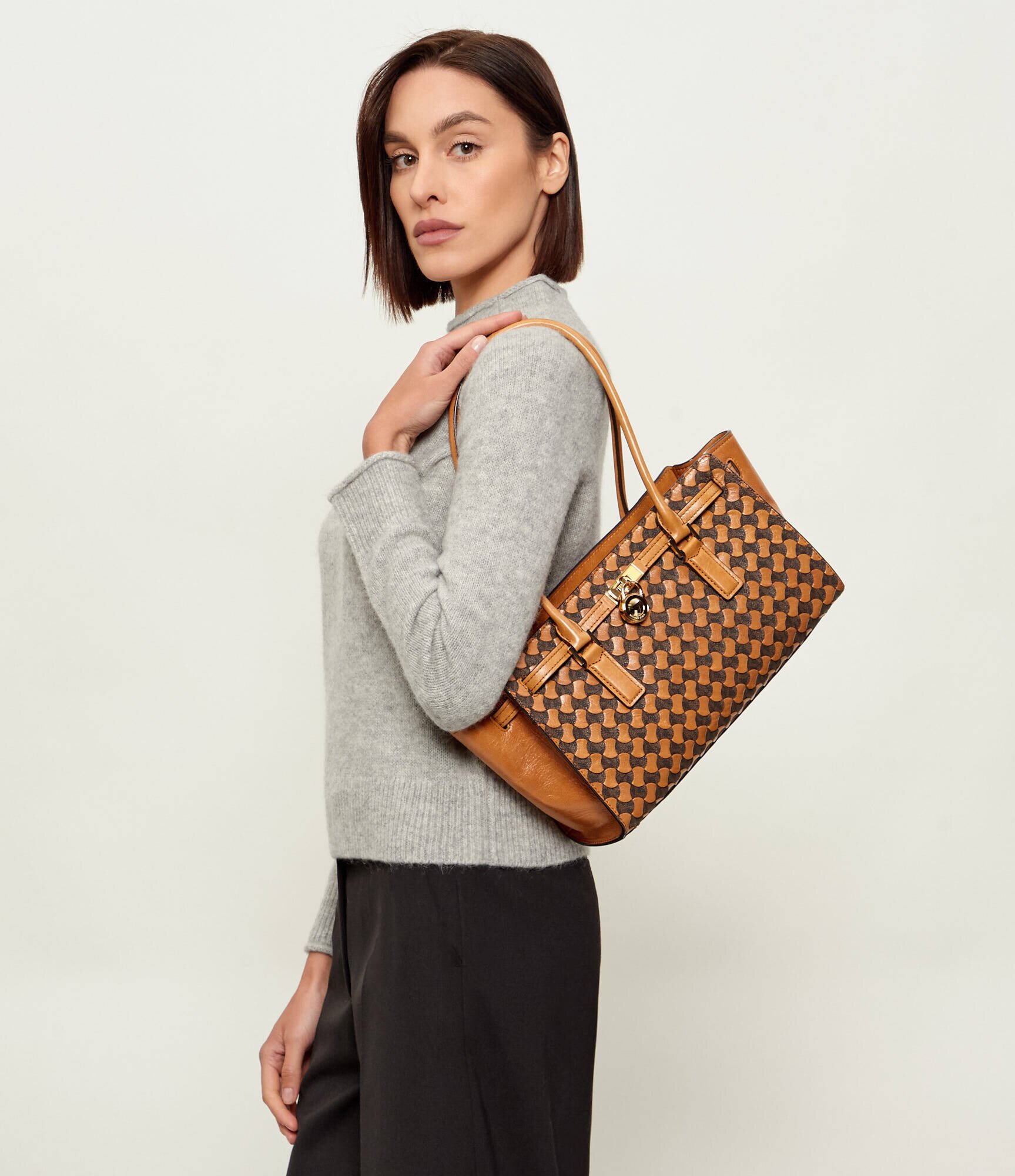 Michael Kors De piele geantă pe umăr MICHAEL