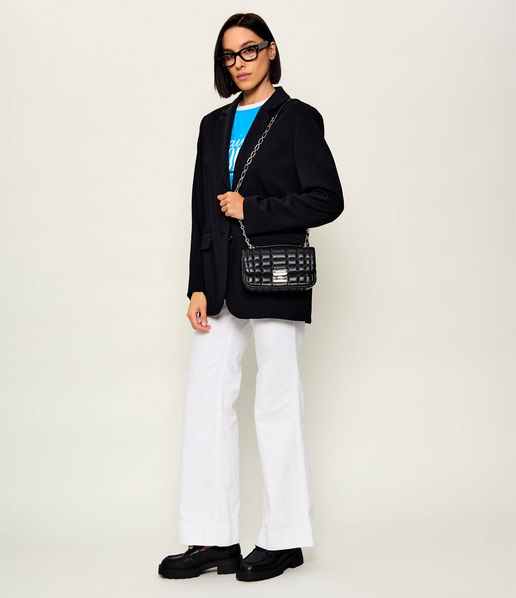 Michael Kors De piele geantă pe umăr Tribecca