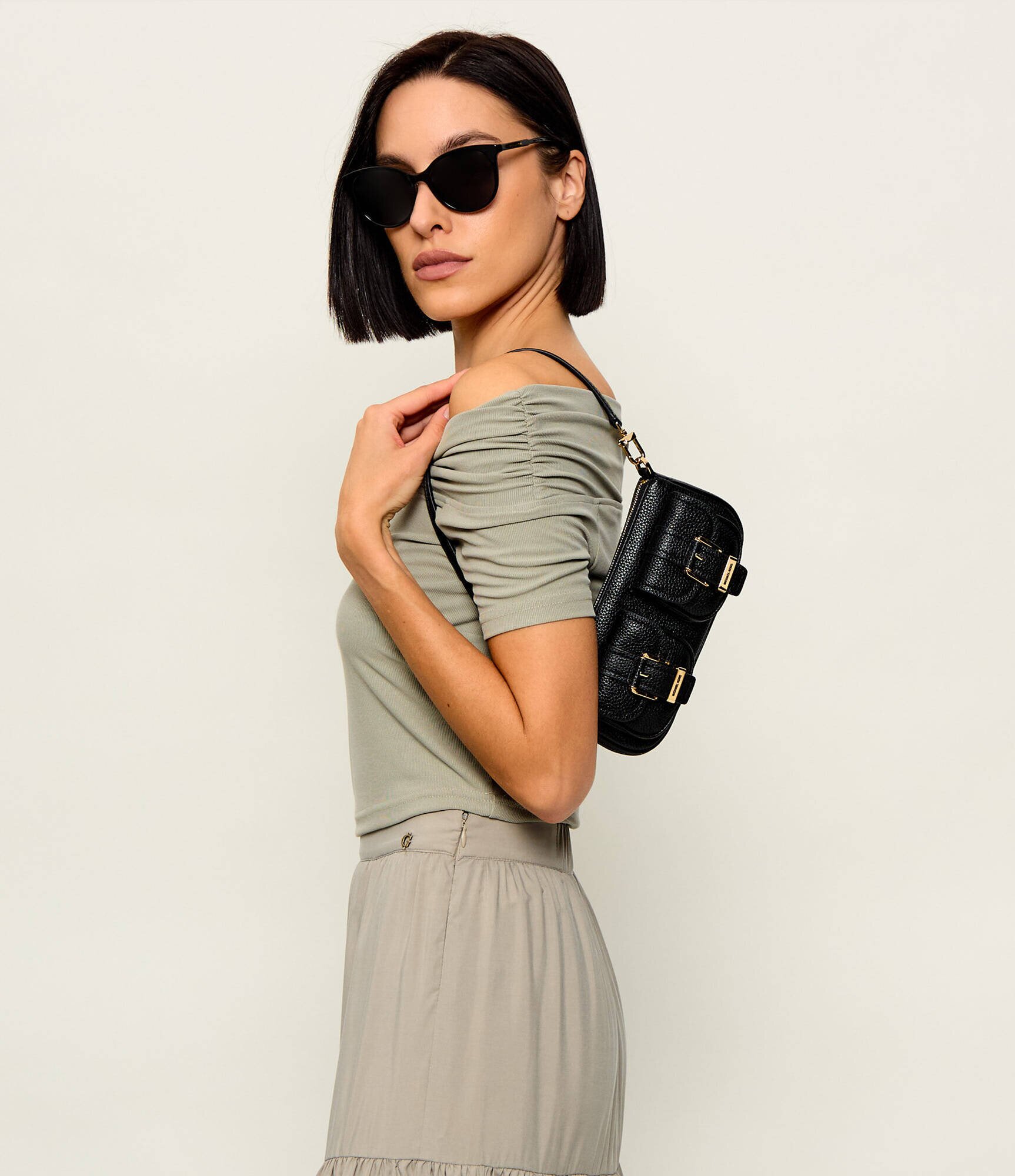 Michael Kors De piele geantă pe umăr Zoe