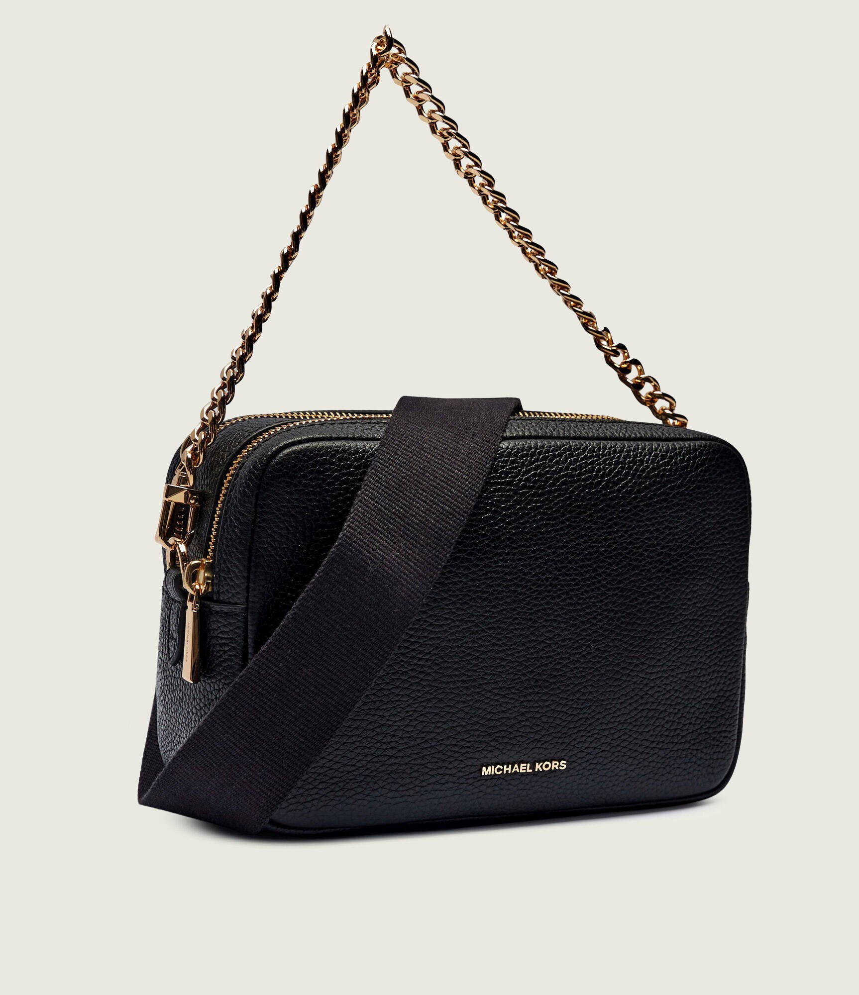 Michael Kors De piele geantă poștaș Bryant