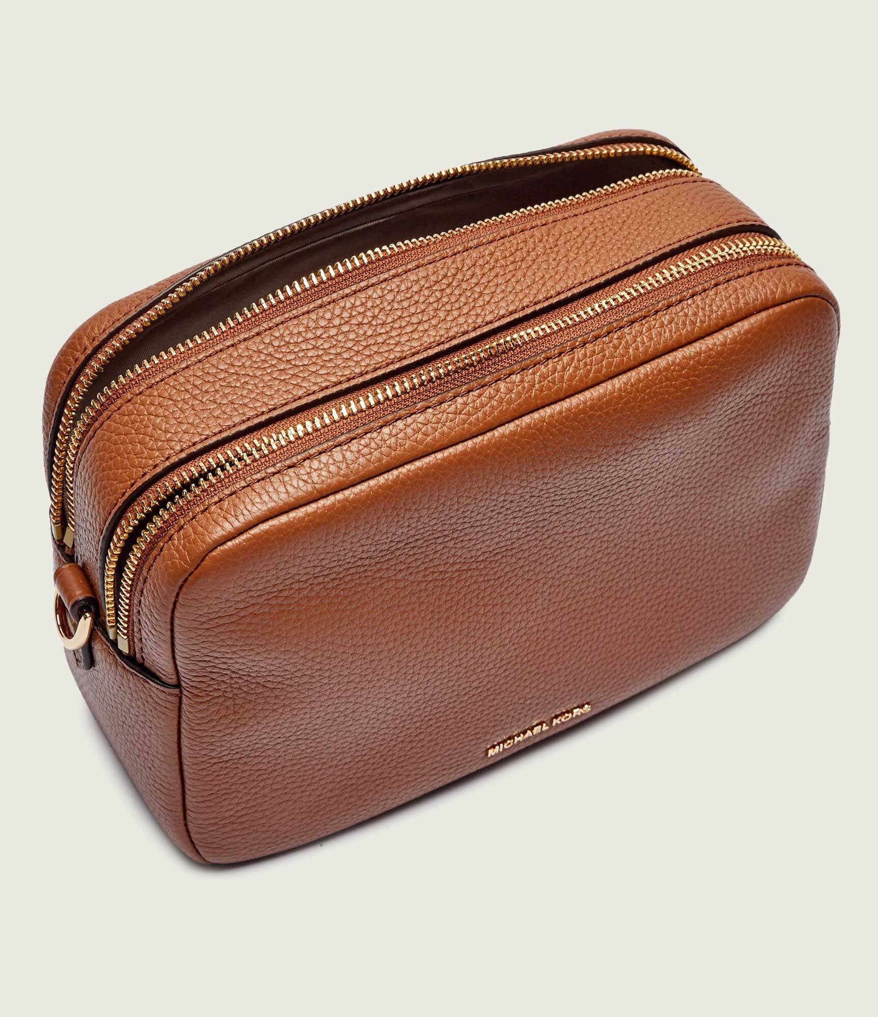 Michael Kors De piele geantă poștaș Bryant