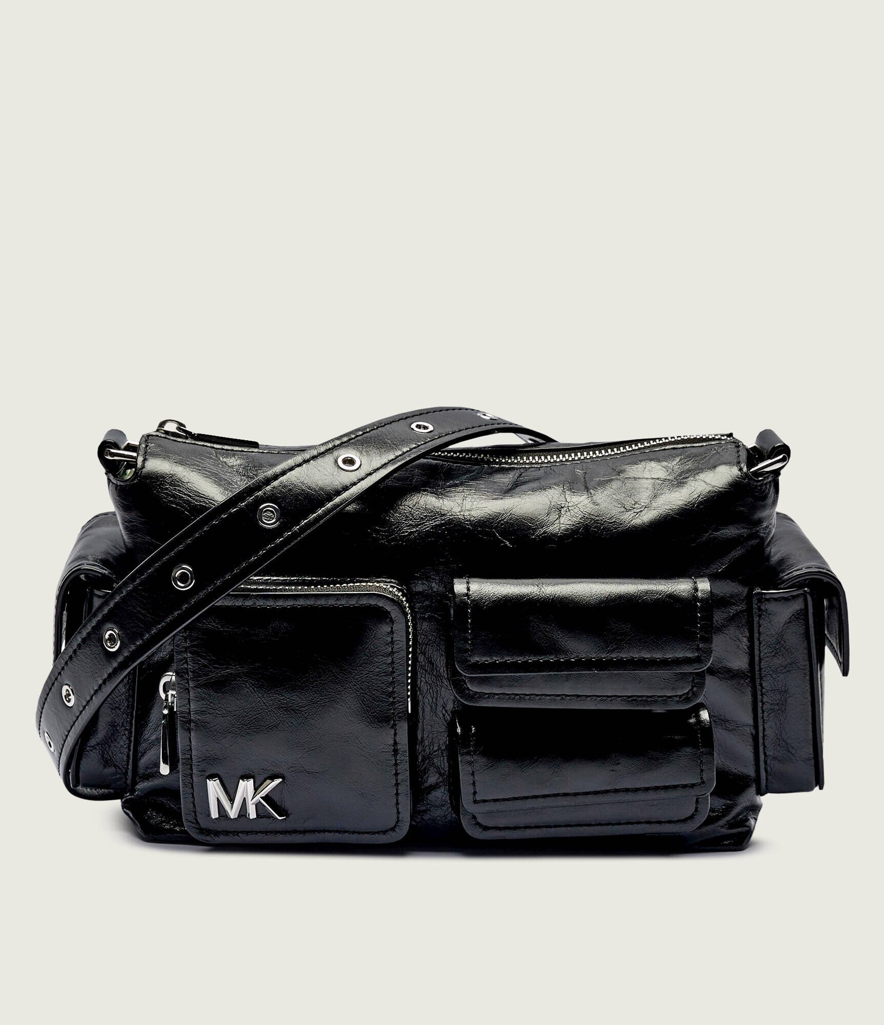 Michael Kors De piele geantă poștaș Dakota