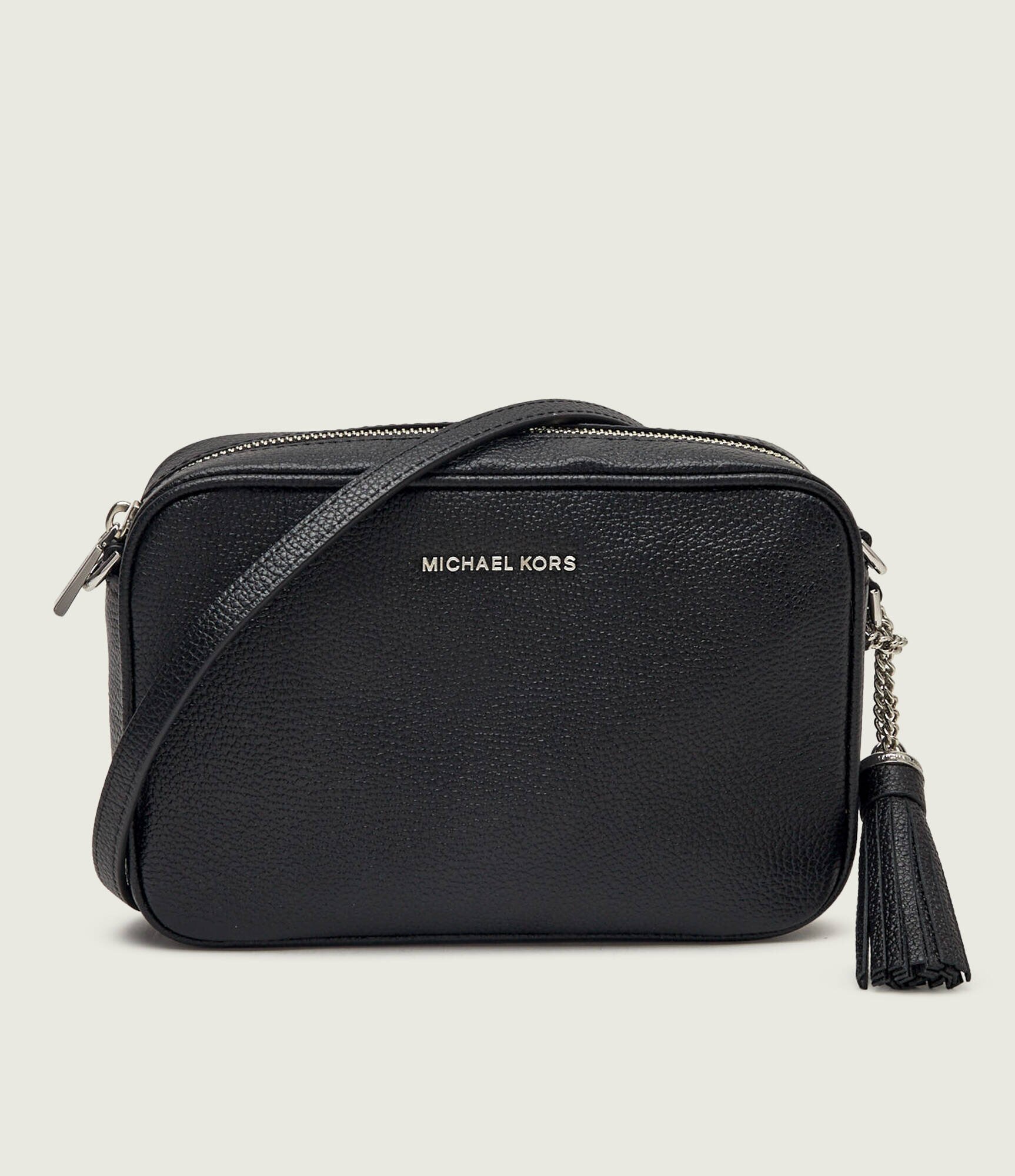 Michael Kors De piele geantă poștaș Ginny
