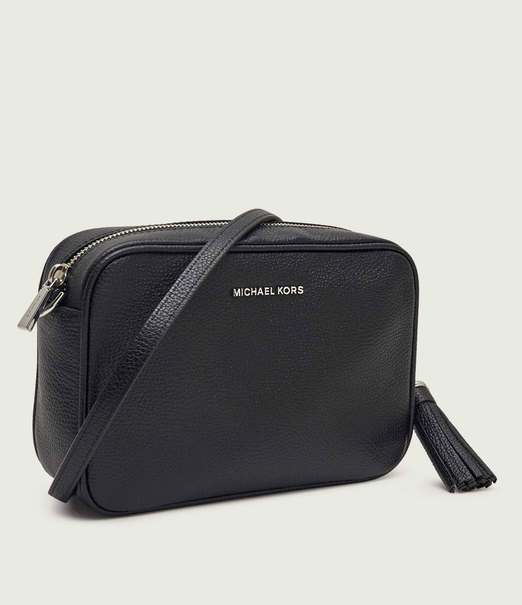 Michael Kors De piele geantă poștaș Ginny
