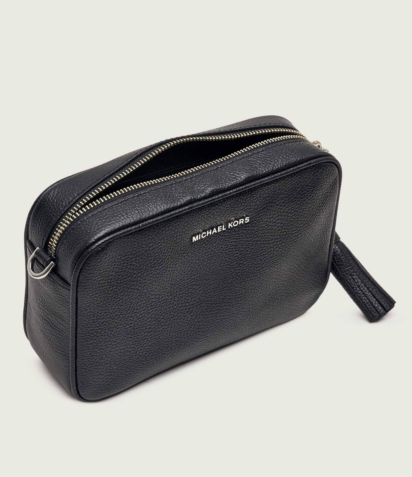 Michael Kors De piele geantă poștaș Ginny