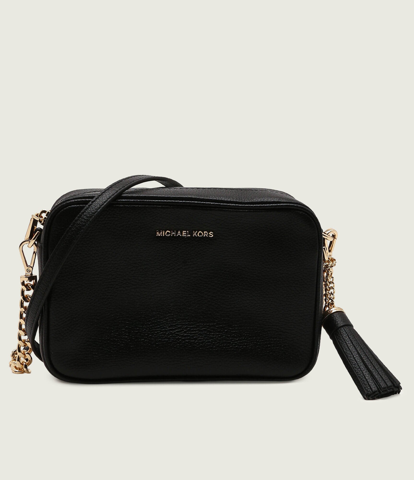 Michael Kors De piele geantă poștaș Ginny