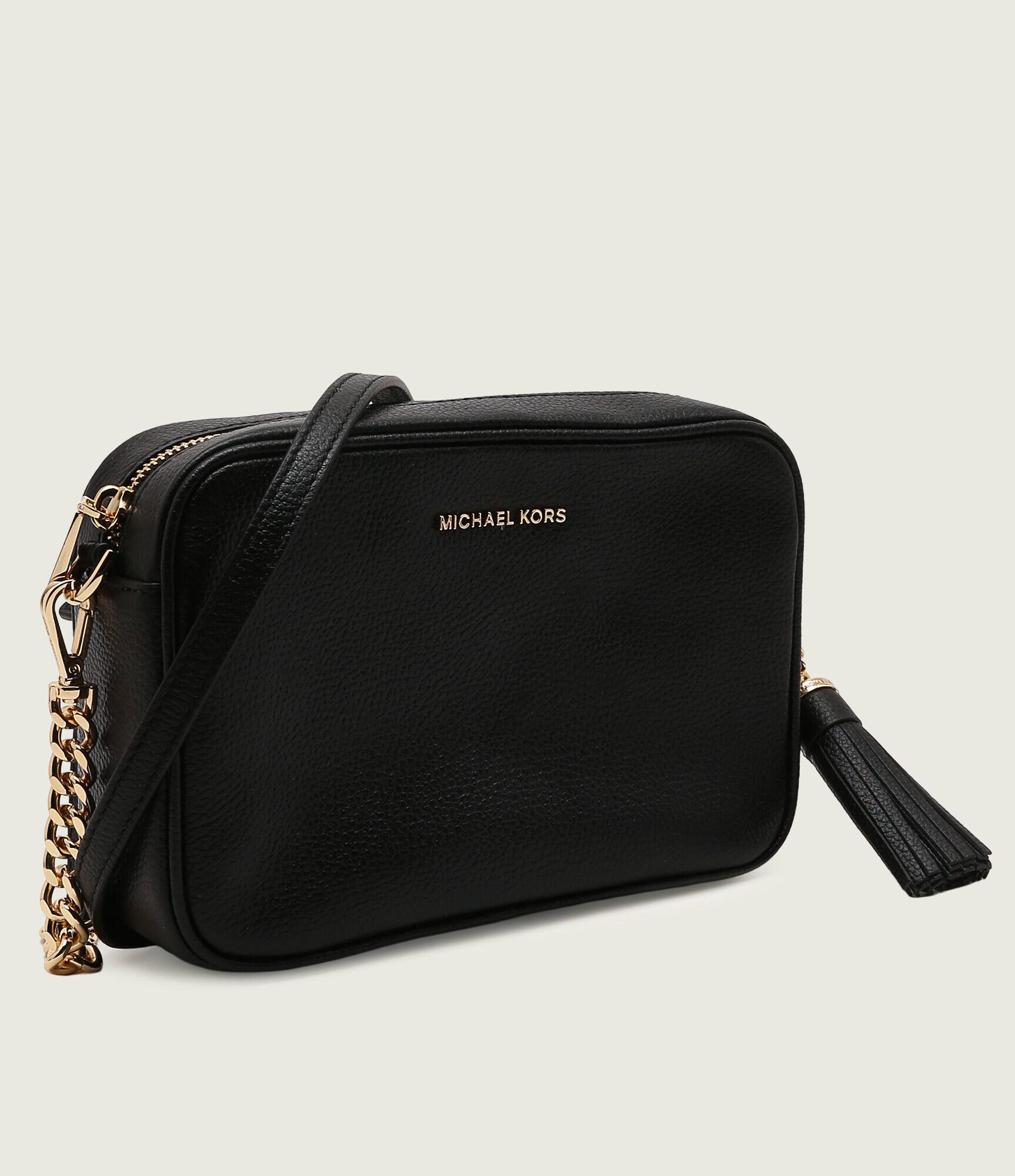 Michael Kors De piele geantă poștaș Ginny