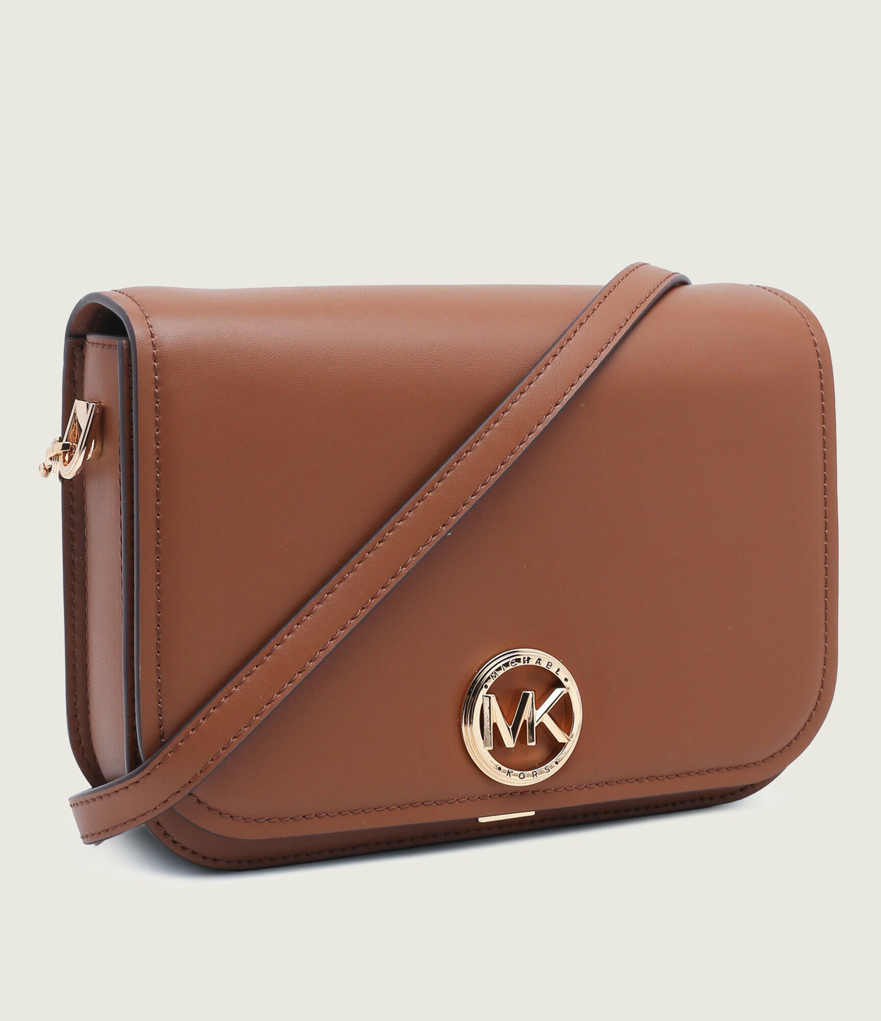 Michael Kors De piele geantă poștaș Luggage