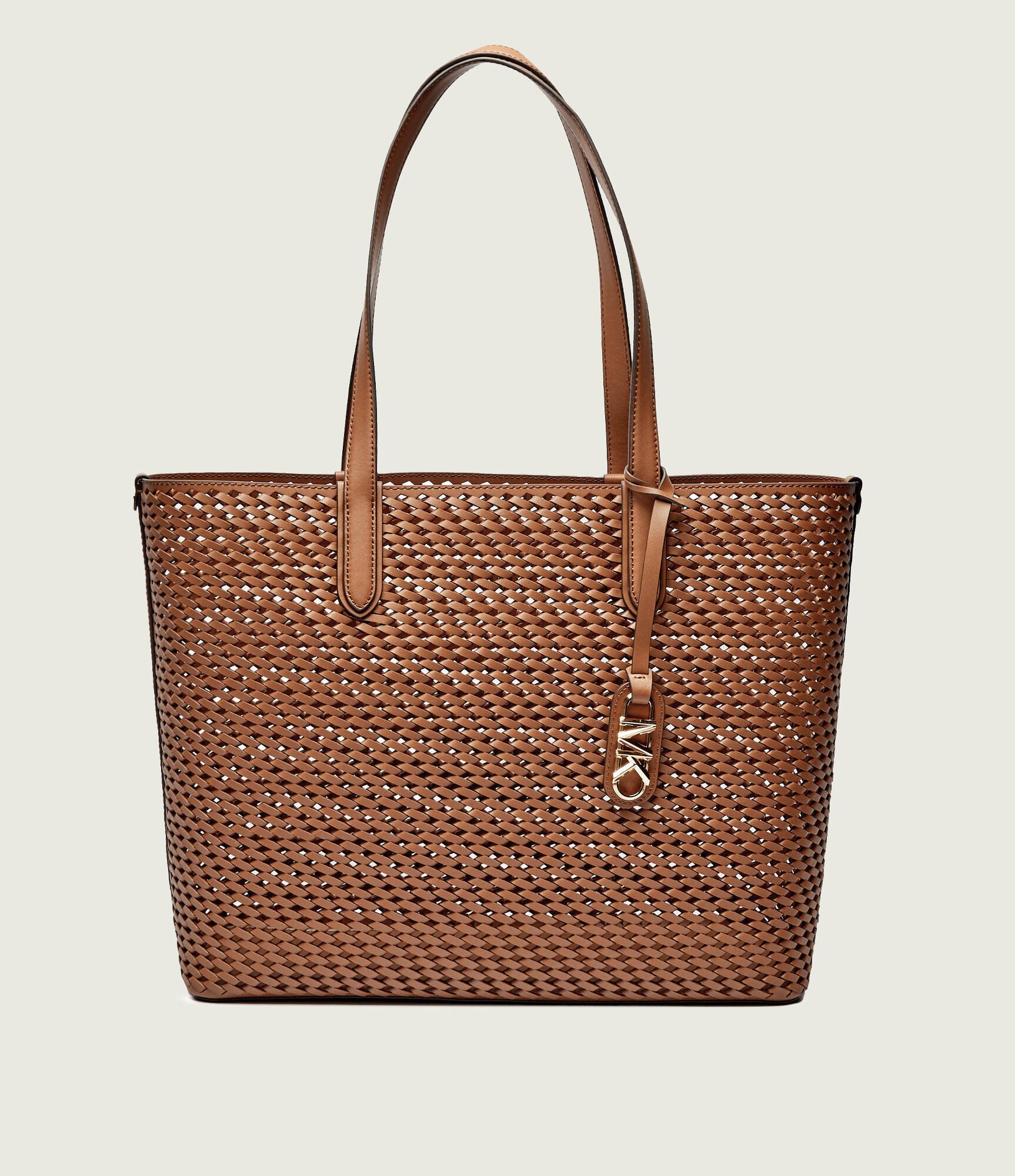 Michael Kors De piele geantă shopper + borsetă Eliza
