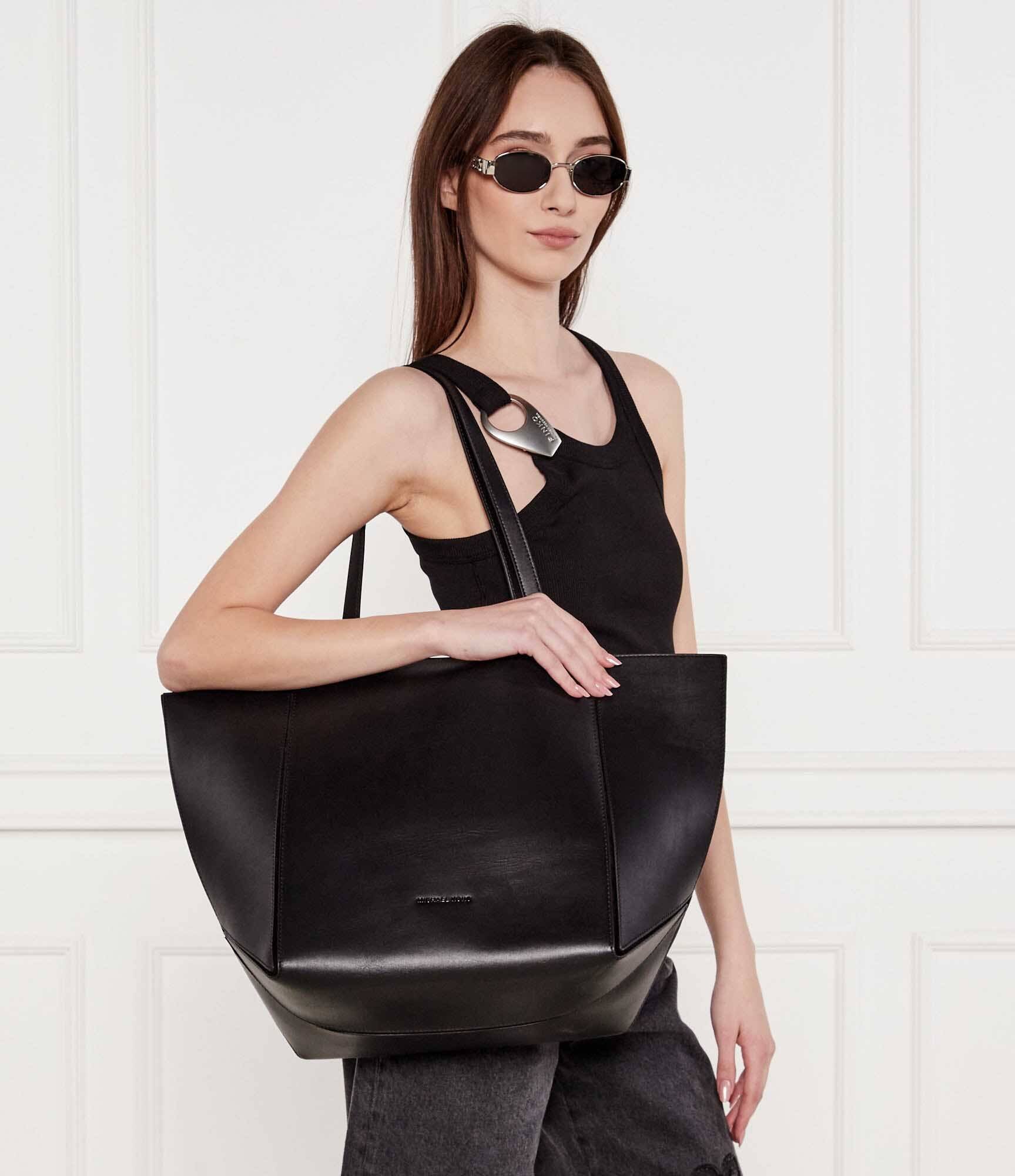 Michael Kors De piele geantă shopper Jordi