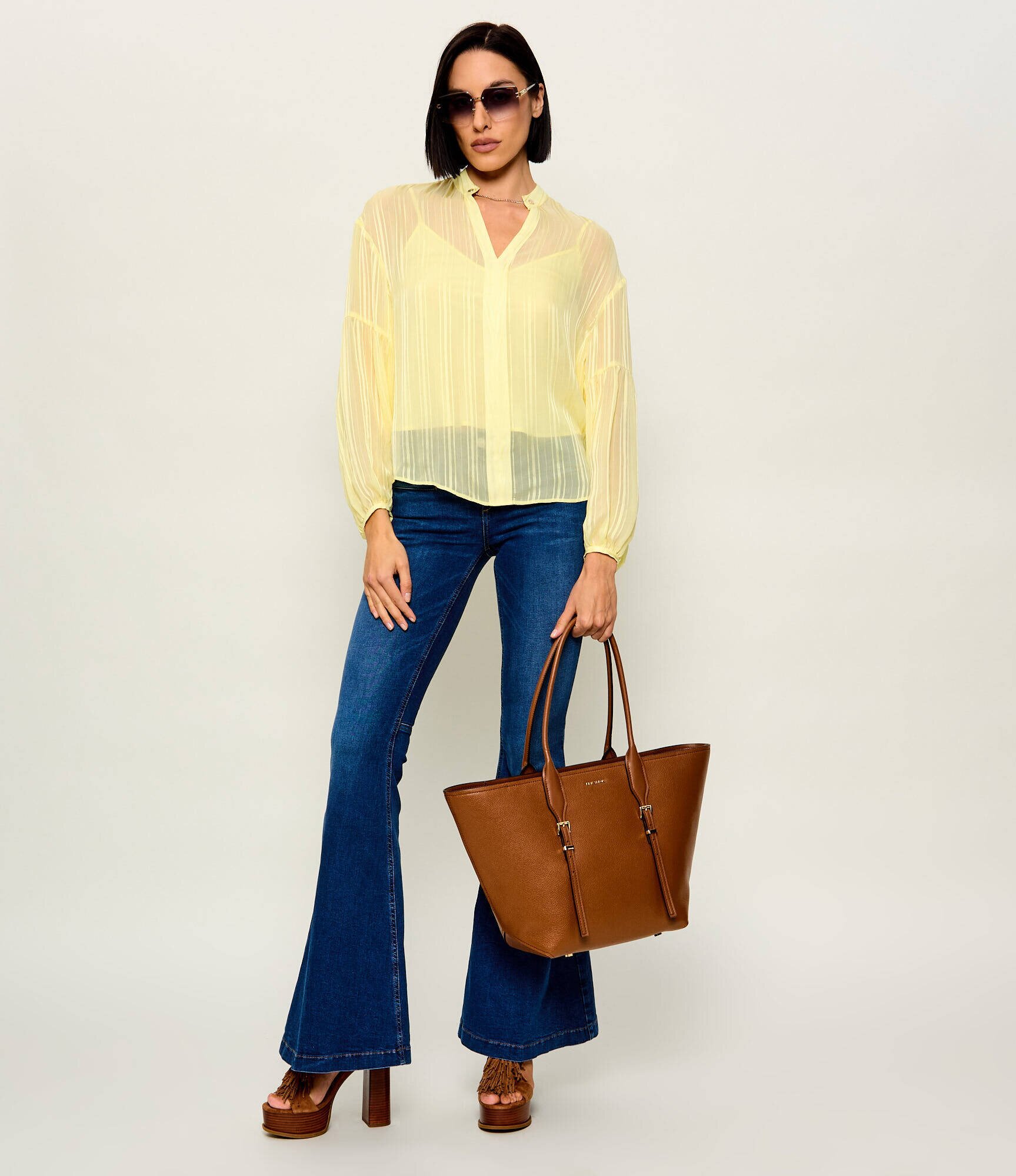 Michael Kors De piele geantă shopper MOORE