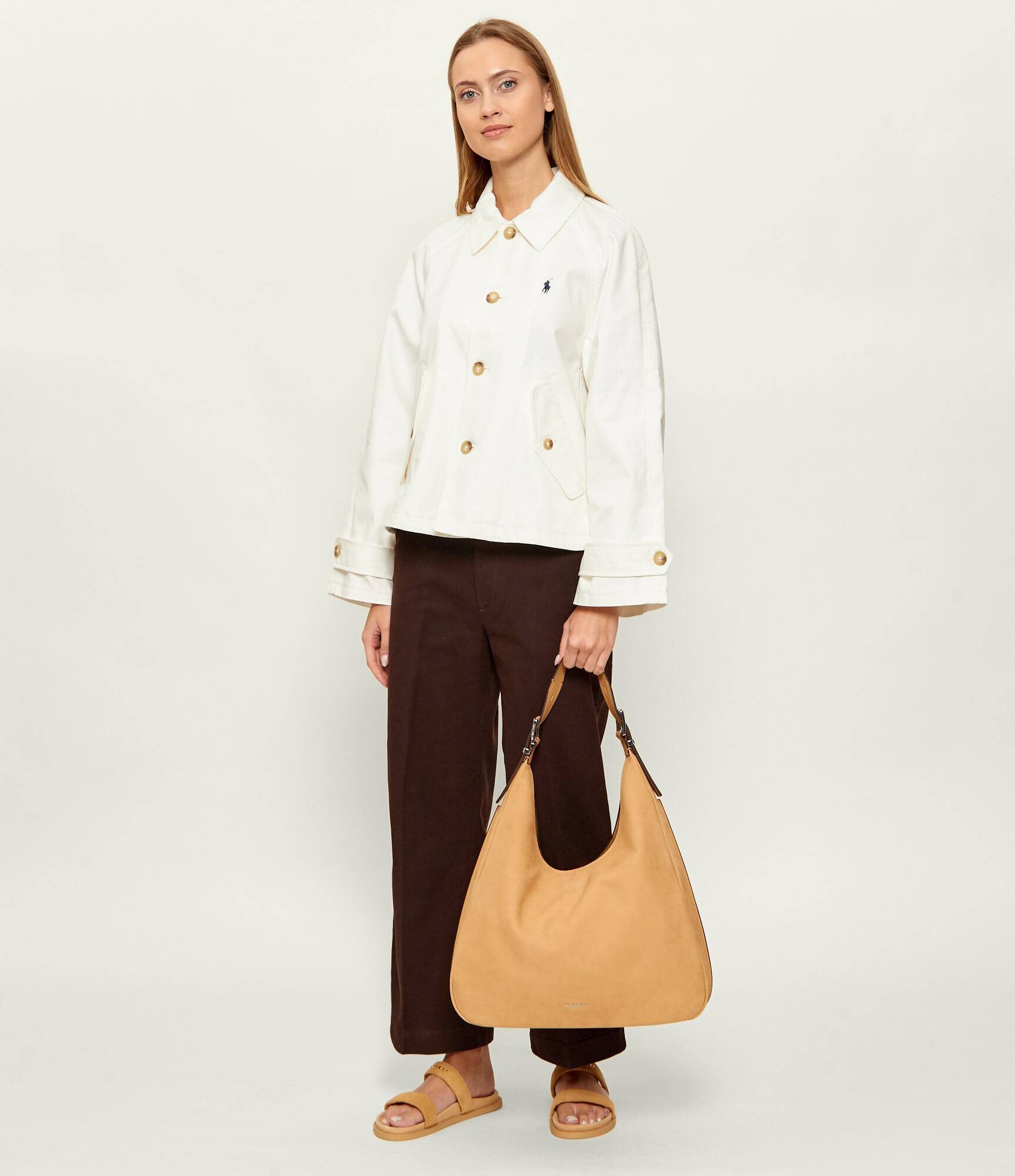 Michael Kors De piele geantă shopper Nolita