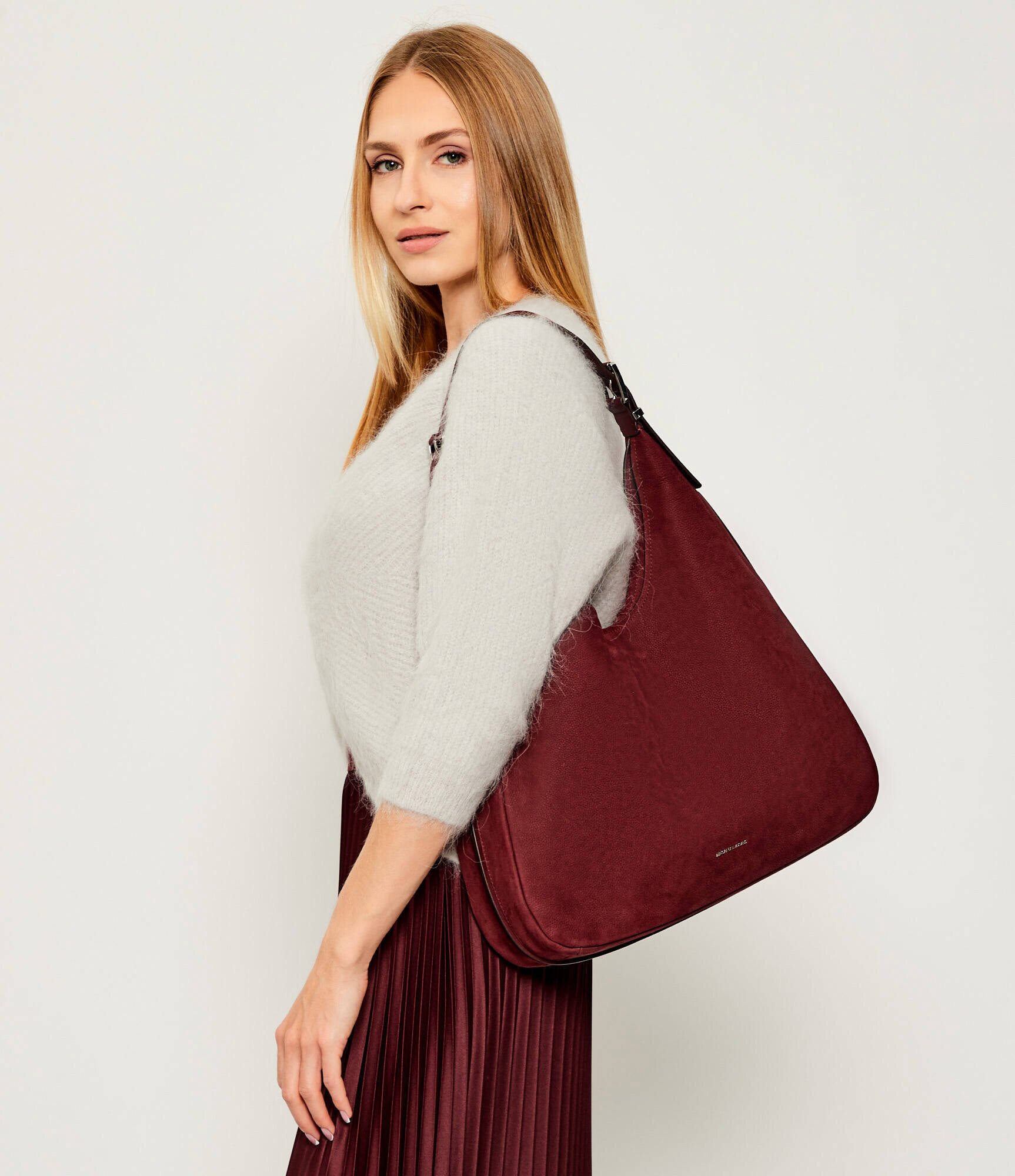 Michael Kors De piele geantă shopper Nolita